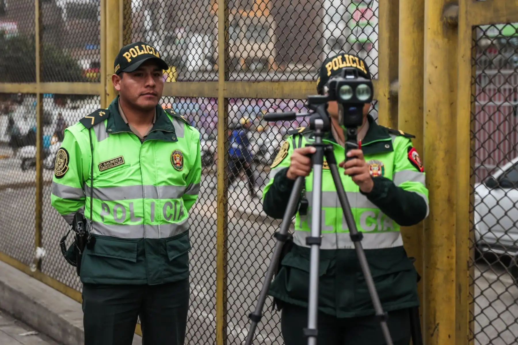La División de Tránsito y Seguridad Vial de la PNP intensifica la vigilancia para detectar infracciones al Reglamento Nacional de Tránsito y personas con requisitorias. Foto: ANDINA/ Connie Calderon