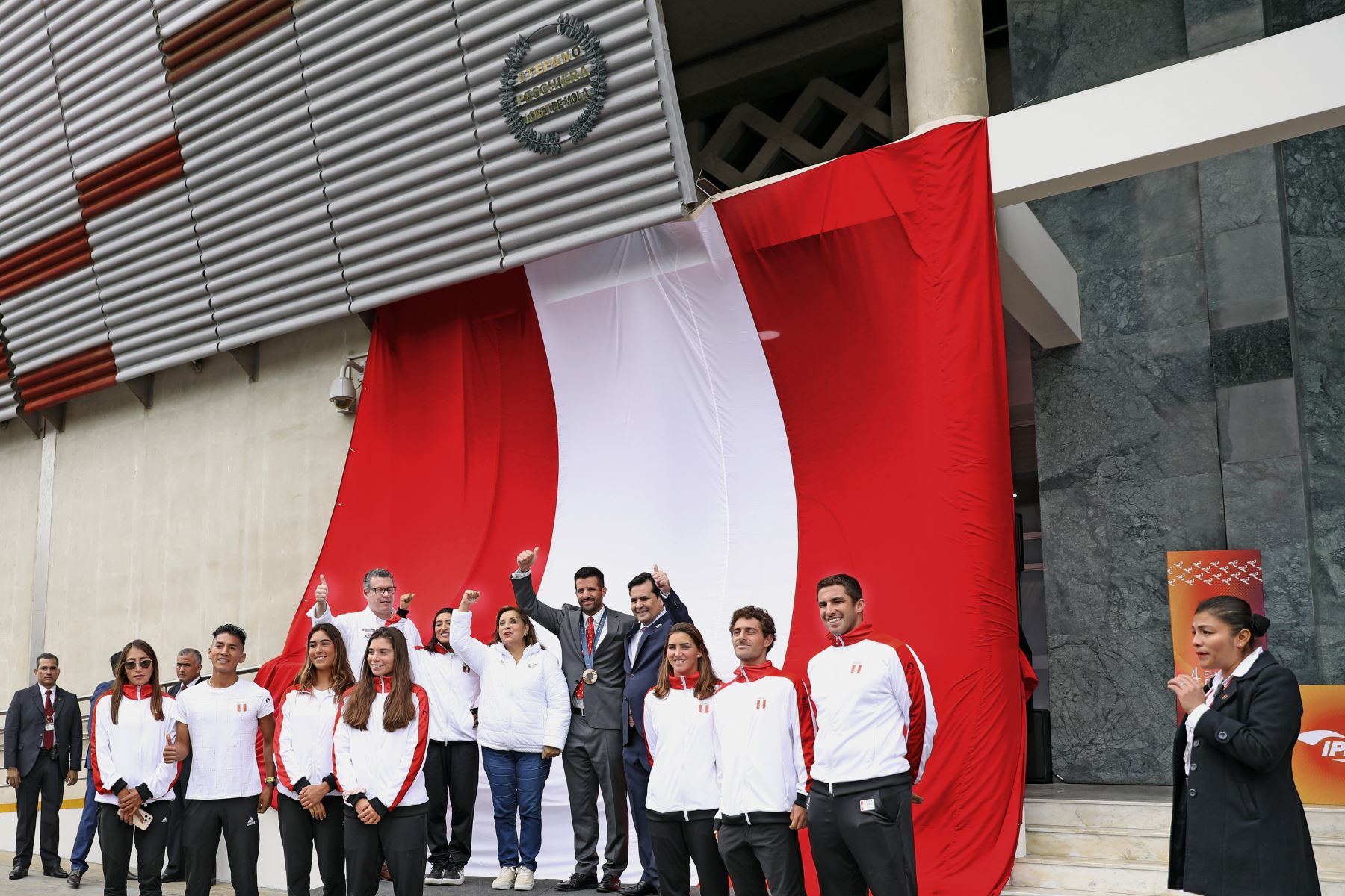 Stefano Peschiera recibió los Laureles Deportivos al ganar la medalla de bronce en los Juegos de París 2024