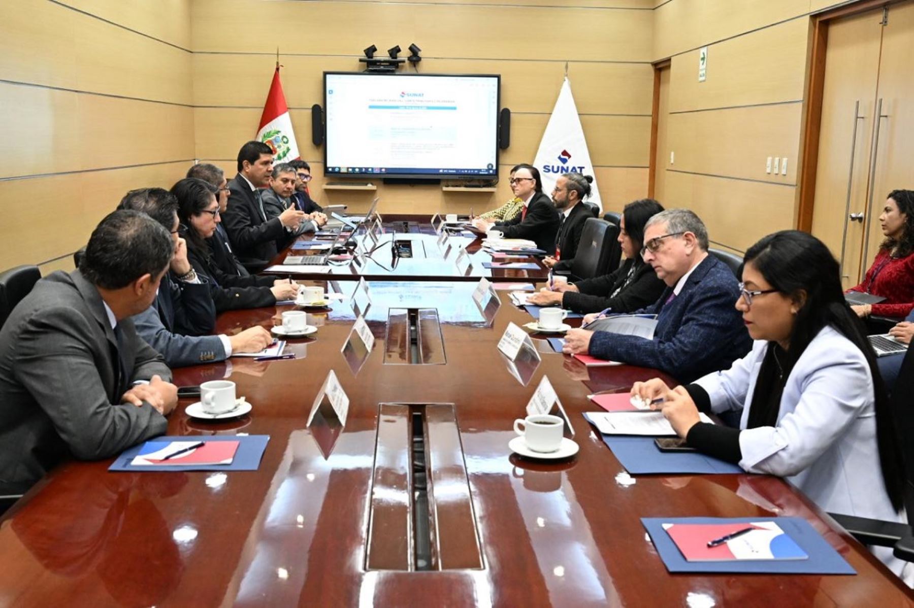 Tercera reunión del Comité Tributario con participación de los gremios empresariales. Foto: Cortesía.