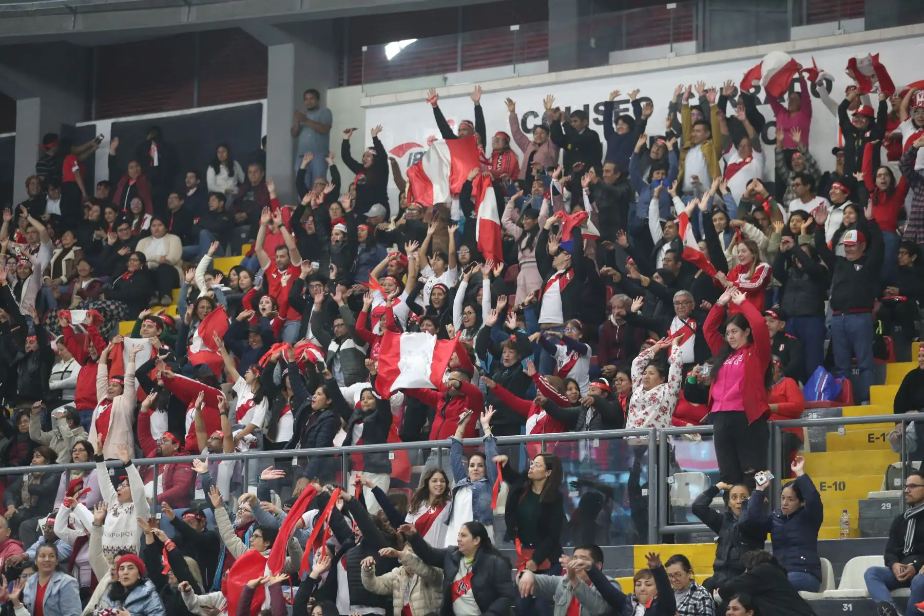 Selección Peruana de Voleibol se enfrenta a República Dominicana. Mundial Sub 17.
Coliseo Eduardo Dibós.
Foto: ANDINA / Lino Chipana.
