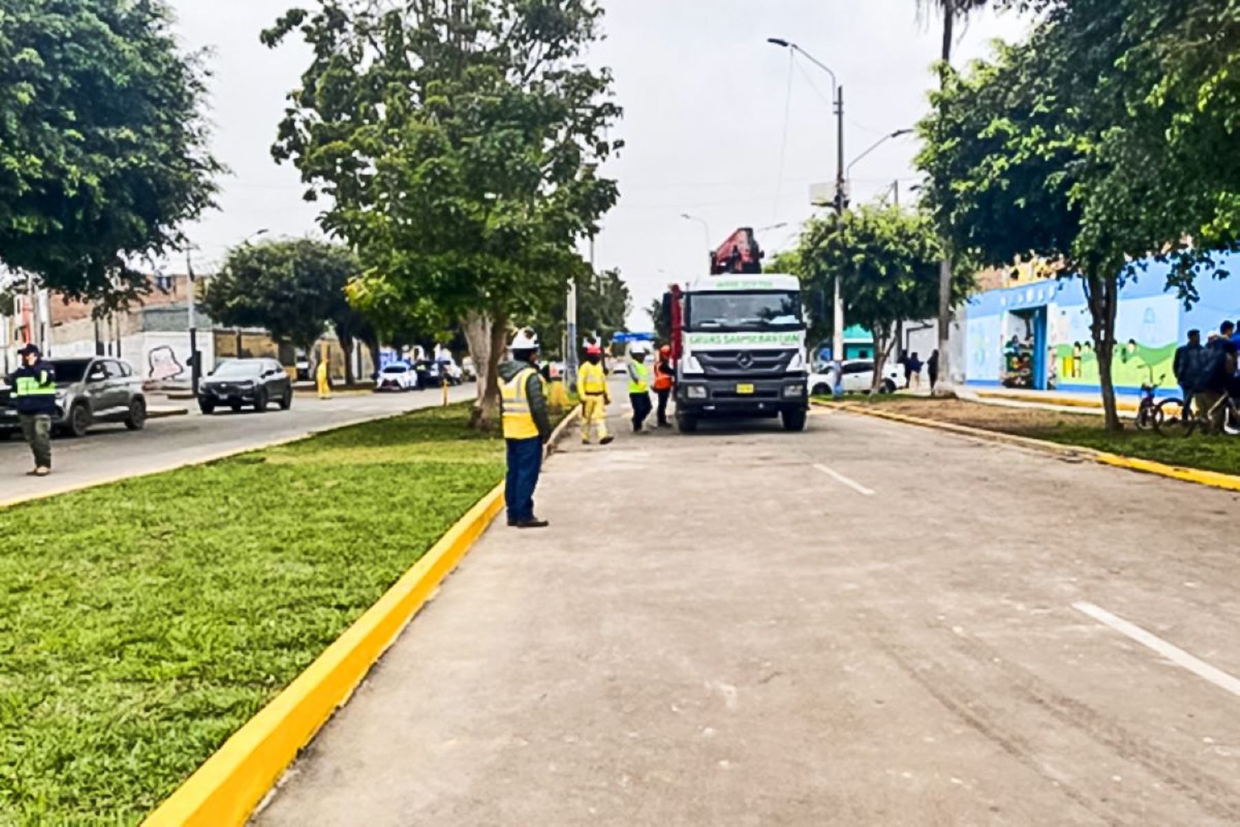 Ministerio de Transportes y Comunicaciones (MTC) informó que se liberaron tramos cerrados por obras de la Línea 2 del Metro en el Callao. Foto: ANDINA/difusión.