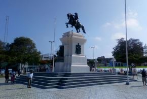 Plaza de Armas de la ciudad de Pisco, en la región Ica Foto: ANDINA/Difusión