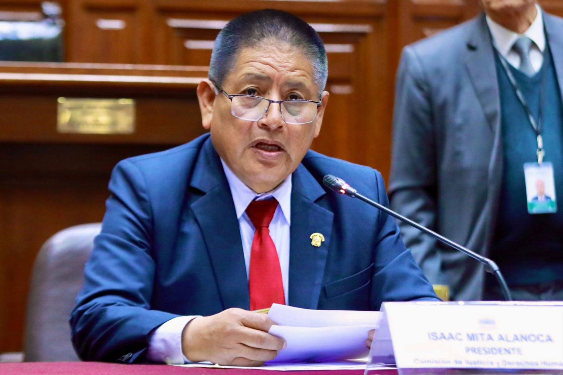 Issac Mita, congresista de Perú Libre, preside Comisión de Justicia. ANDINA