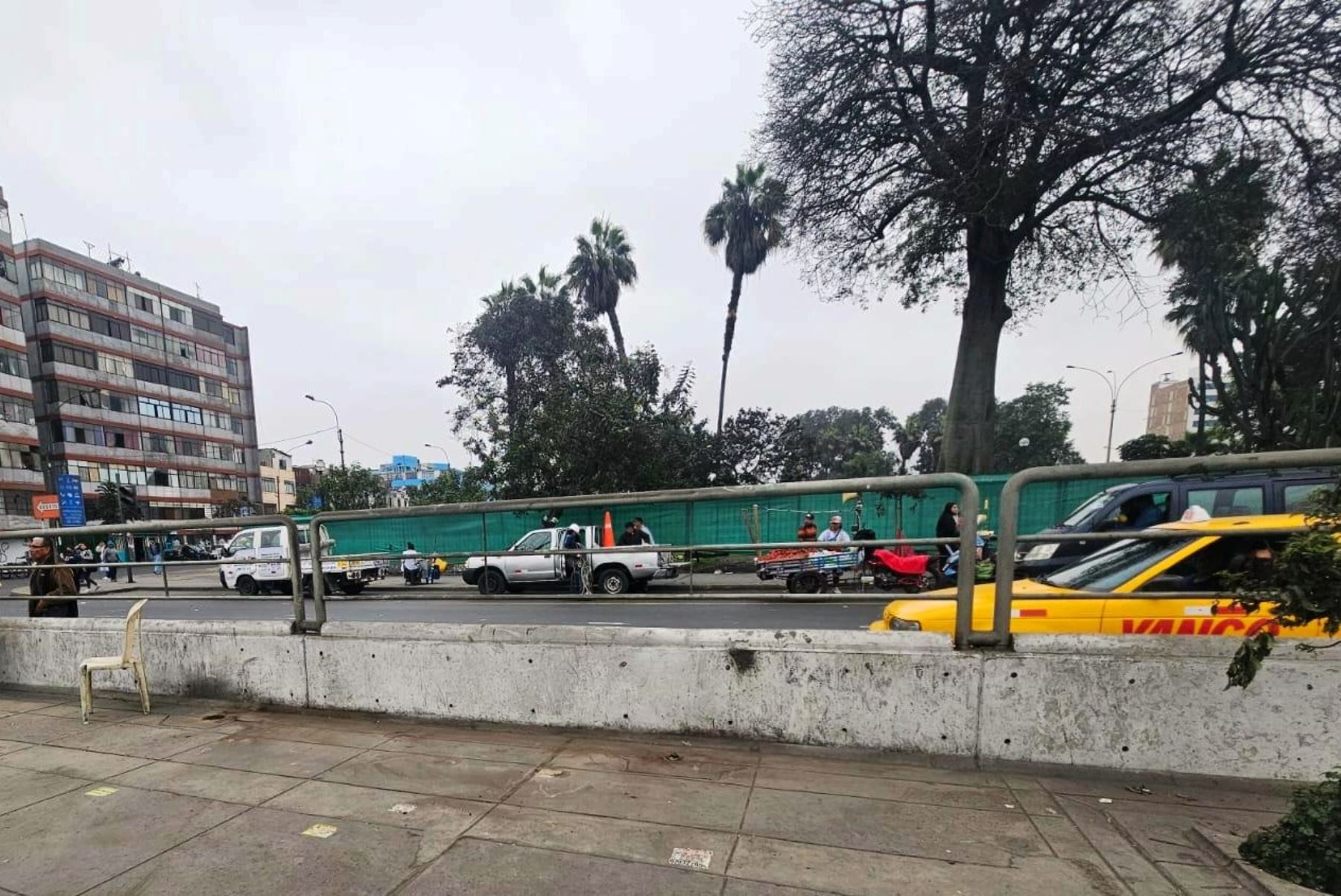 Minsa atiende a 4 heridos por caída de techo en paradero de transporte público. Foto: ANDINA/Difusión.