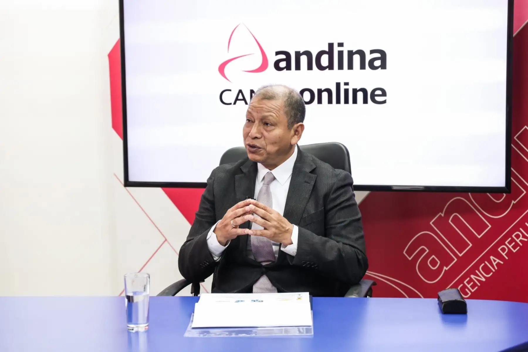 Entrevista al Ministro de Trabajo y Promoción del Empleo, Daniel Maurate, para Andina Canal Online. Foto: ANDINA/ Connie Calderon