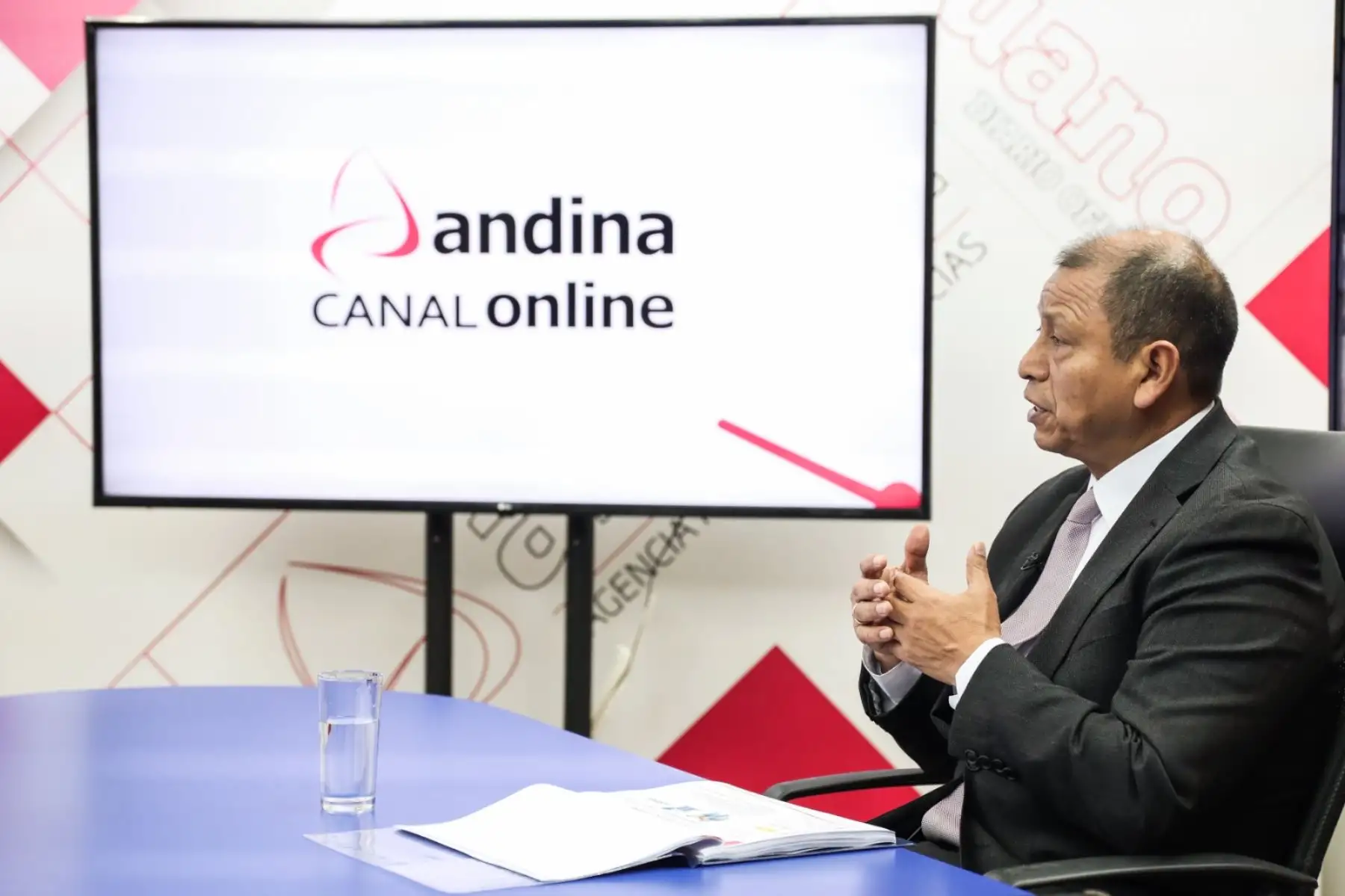Entrevista al Ministro de Trabajo y Promoción del Empleo, Daniel Maurate, para Andina Canal Online. Foto: ANDINA/ Connie Calderon