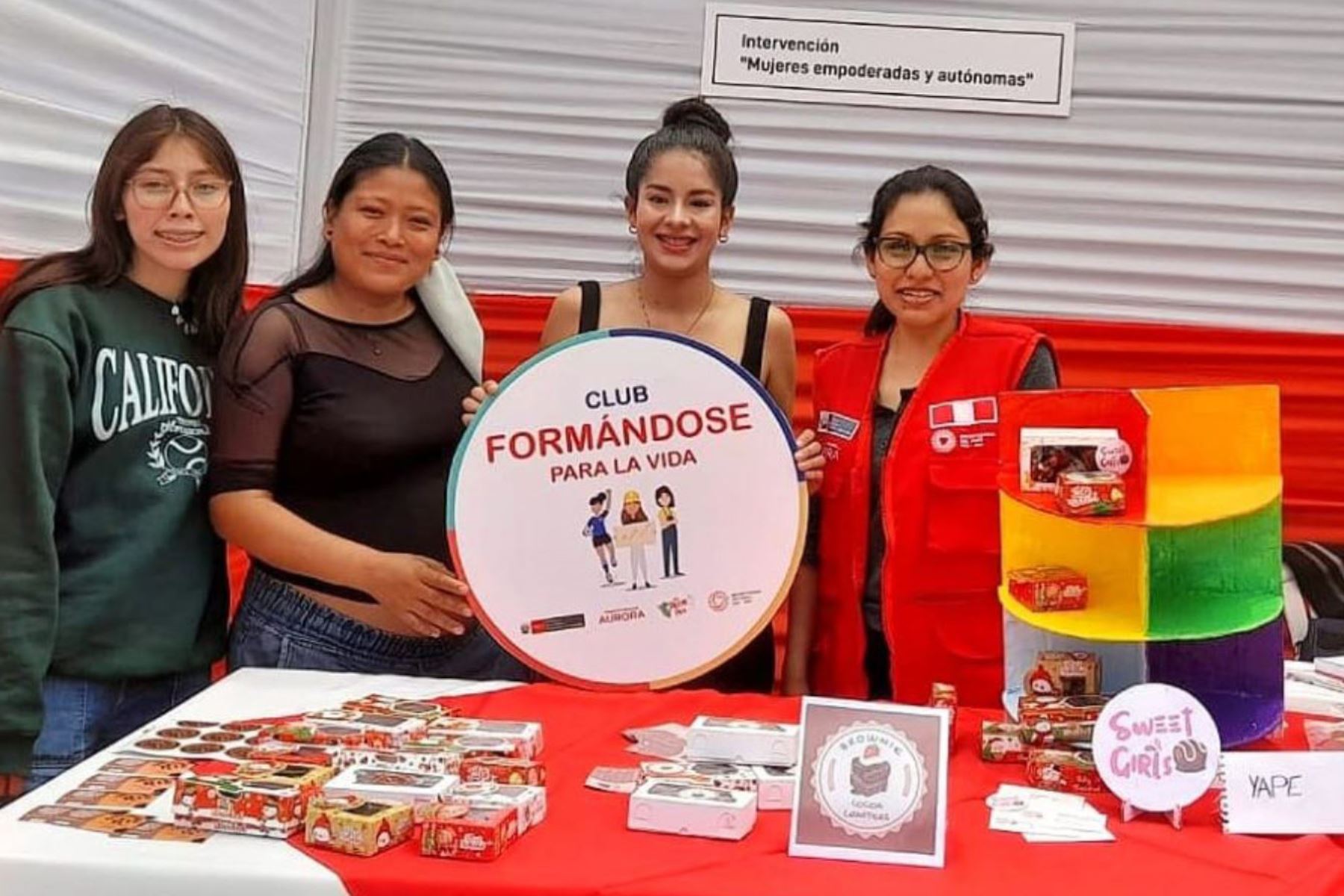 Club de mujeres "Formándose para la vida". Foto: ANDINA/Difusión