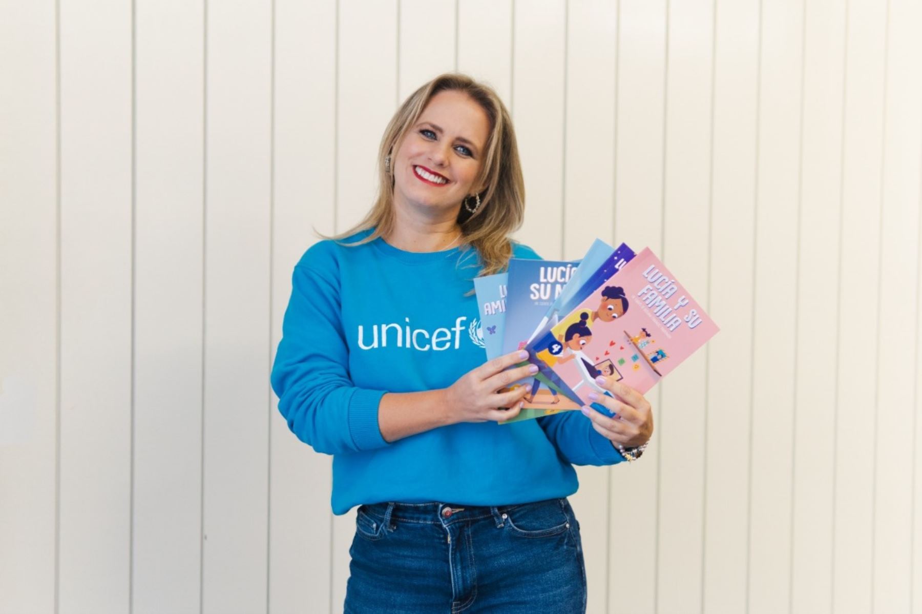 Rossana Fernández Maldonado lanza cuentos con Unicef.