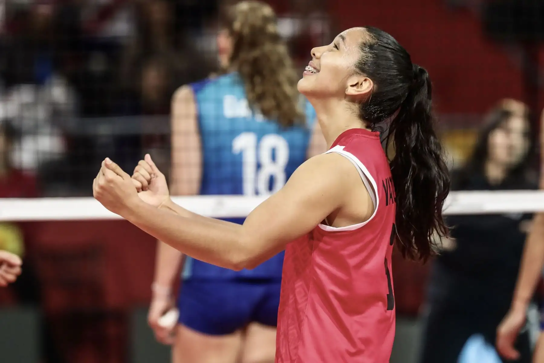 La capitana Ariana Vásquez, es una de las baluartes para que la selección peruana. Foto: ANDINA/ Connie Calderon