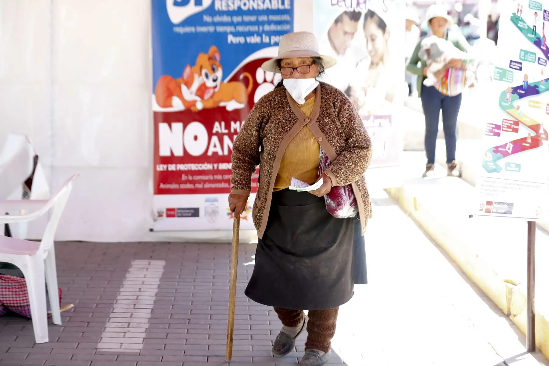 Diversos ministerios e instituciones públicas, a través de sus programas sociales y servicios a la ciudadanía, se hicieron presentes en el distrito de Yura, en Arequipa, como parte de la Campaña Cívica Multisectorial, realizada por encargo de la Presidencia de la República, con el fin de acercar los servicios del Estado a la población más vulnerable del país. Foto: ANDINA/Daniel Bracamonte