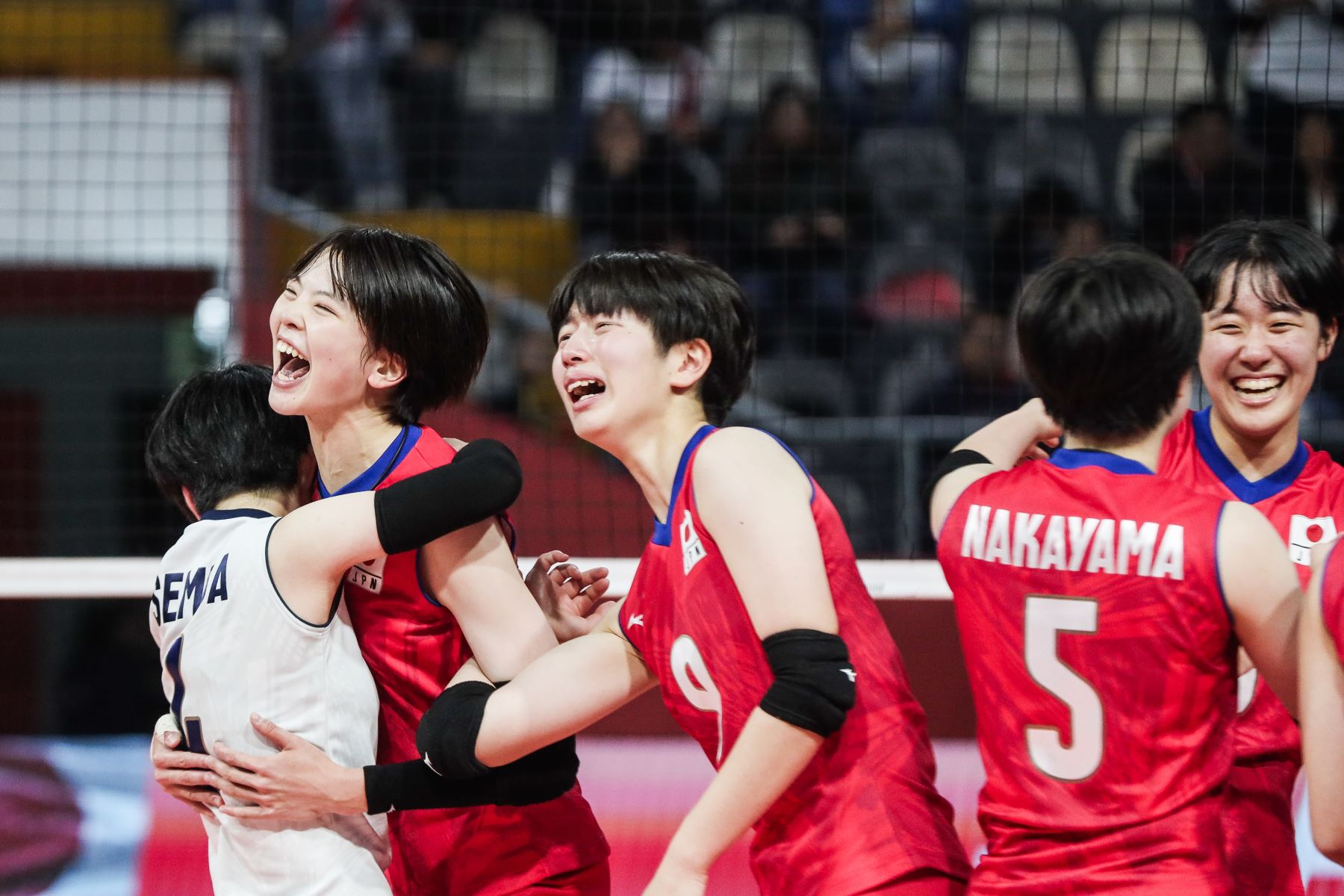 Japón vence a por 3-1 al equipo italiano en el partido por semifinales del Mundial de Vóley sub 17 en el Coliseo Dibós. Foto: ANDINA/ Connie Calderon