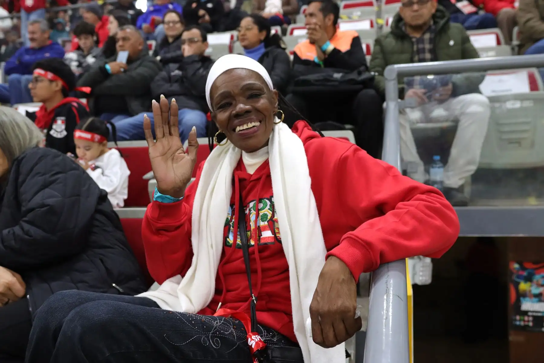 Ministro de Educación, Morgan Quero se hace presente en el partido entre la Selección Peruana Sub 17 de Vóley Femenino que se enfrenta a Brasil por la disputa del quinto lugar en el Mundial Sub 17 de Vóley Femenino.
Foto: ANDINA/ Lino Chipana