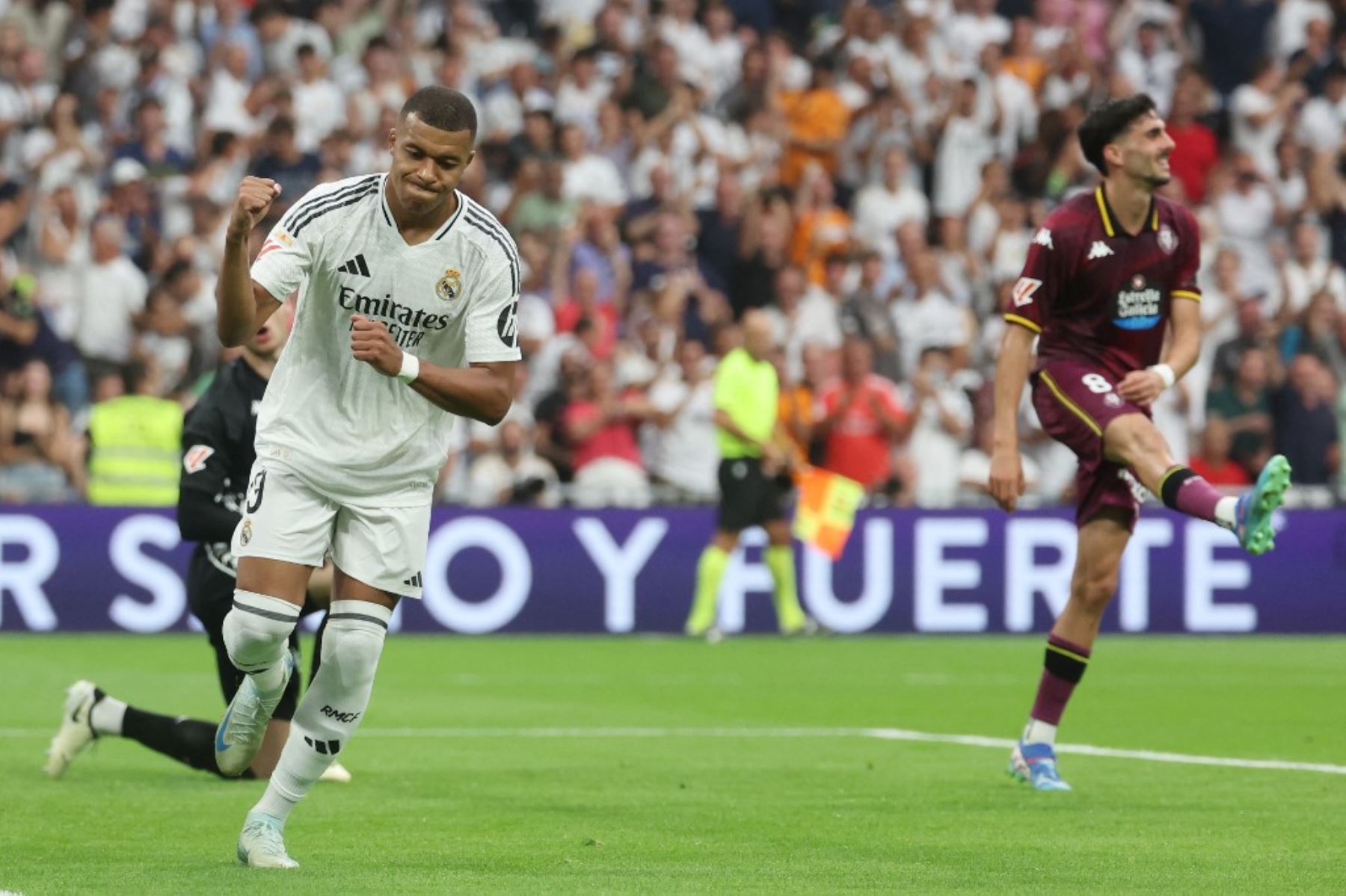 Mbappé no pudo anotar su primer gol en el Bernabéu