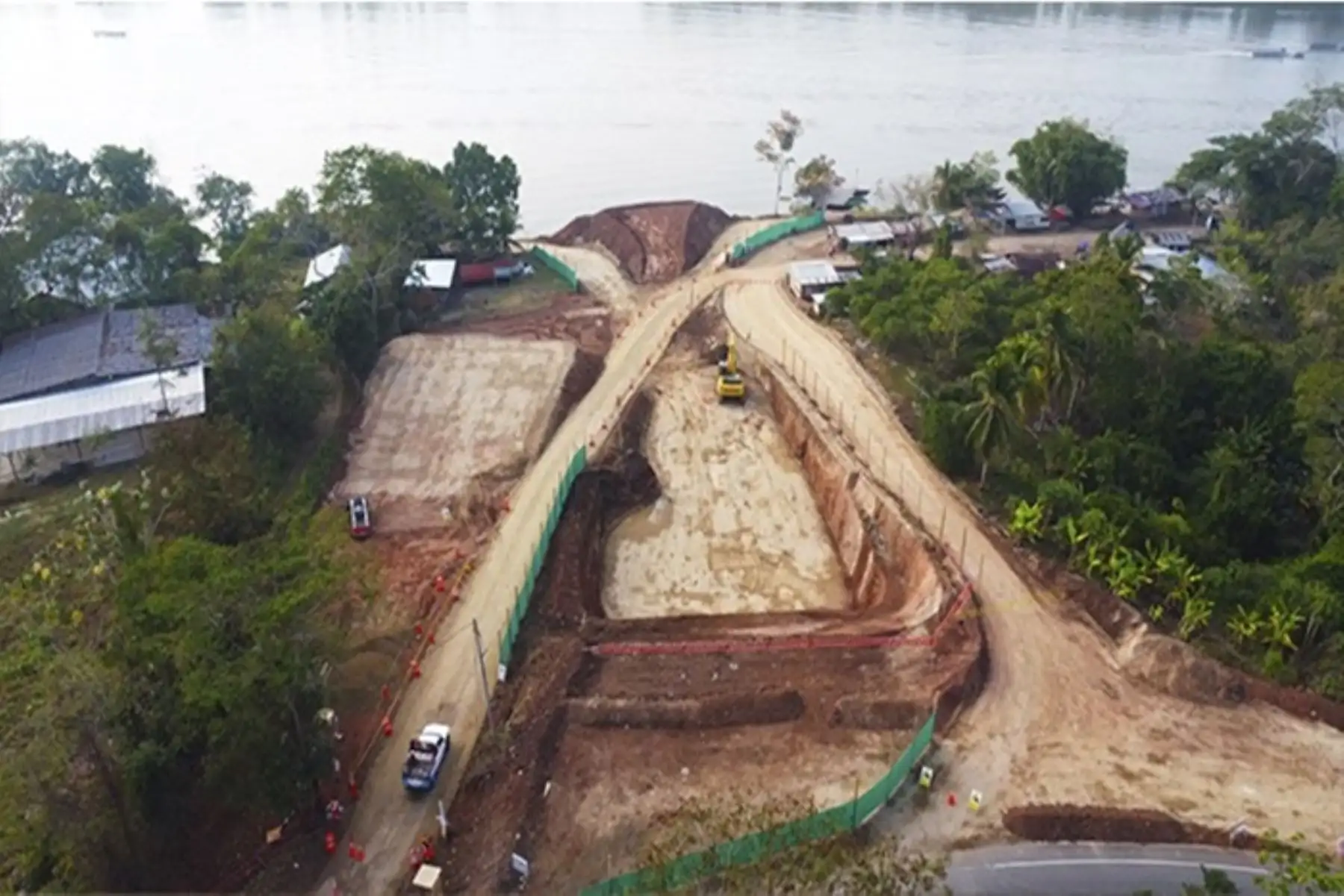 San Martín: construcción de puente Tarata avanza de acuerdo a cronograna que, con una inversión de más de 300 millones de soles y beneficiará a unos 32,000 habitantes
