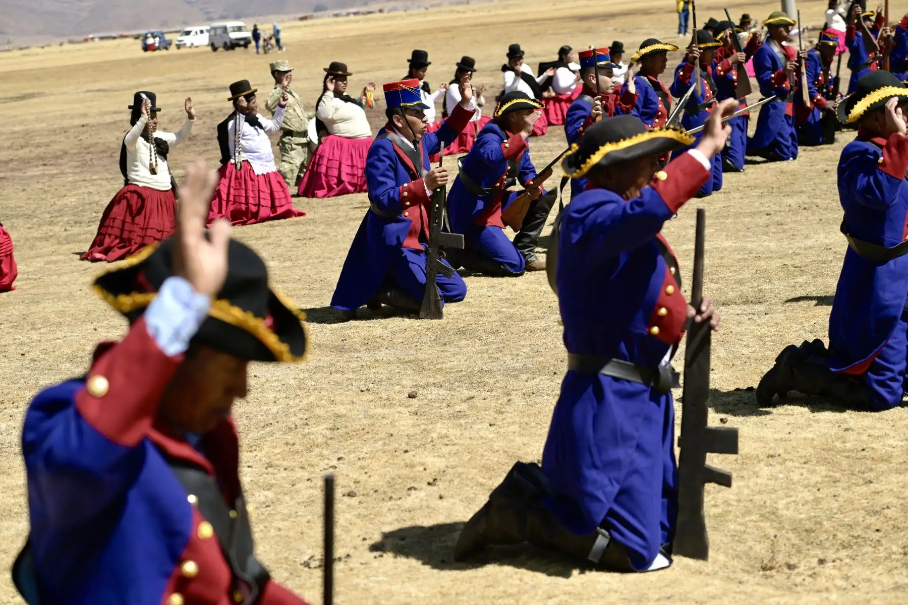 La batalla fue librada el 25 de agosto de 1823 en las pampas de Chua Chua luego de que las tropas patriotas cruzaran el puente Desaguadero hacia Zepita.
Foto: Proyecto Especial Bicentenario