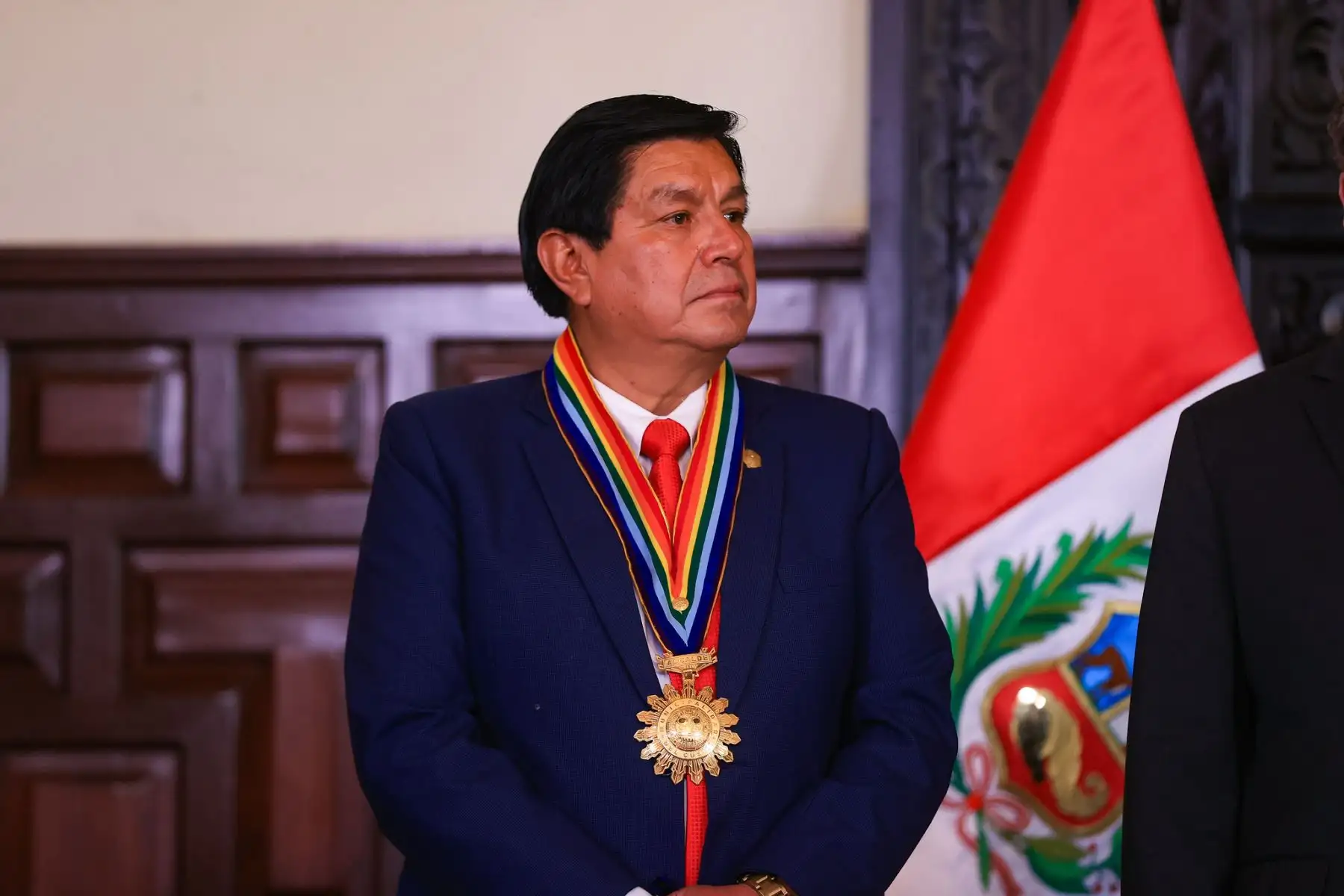 Firma del Decreto Supremo que declara de interés nacional la creación del Museo Tawantinsuyo de la Universidad Nacional de San Antonio Abad del Cusco.
Foto: ANDINA/Prensa Presidencia
