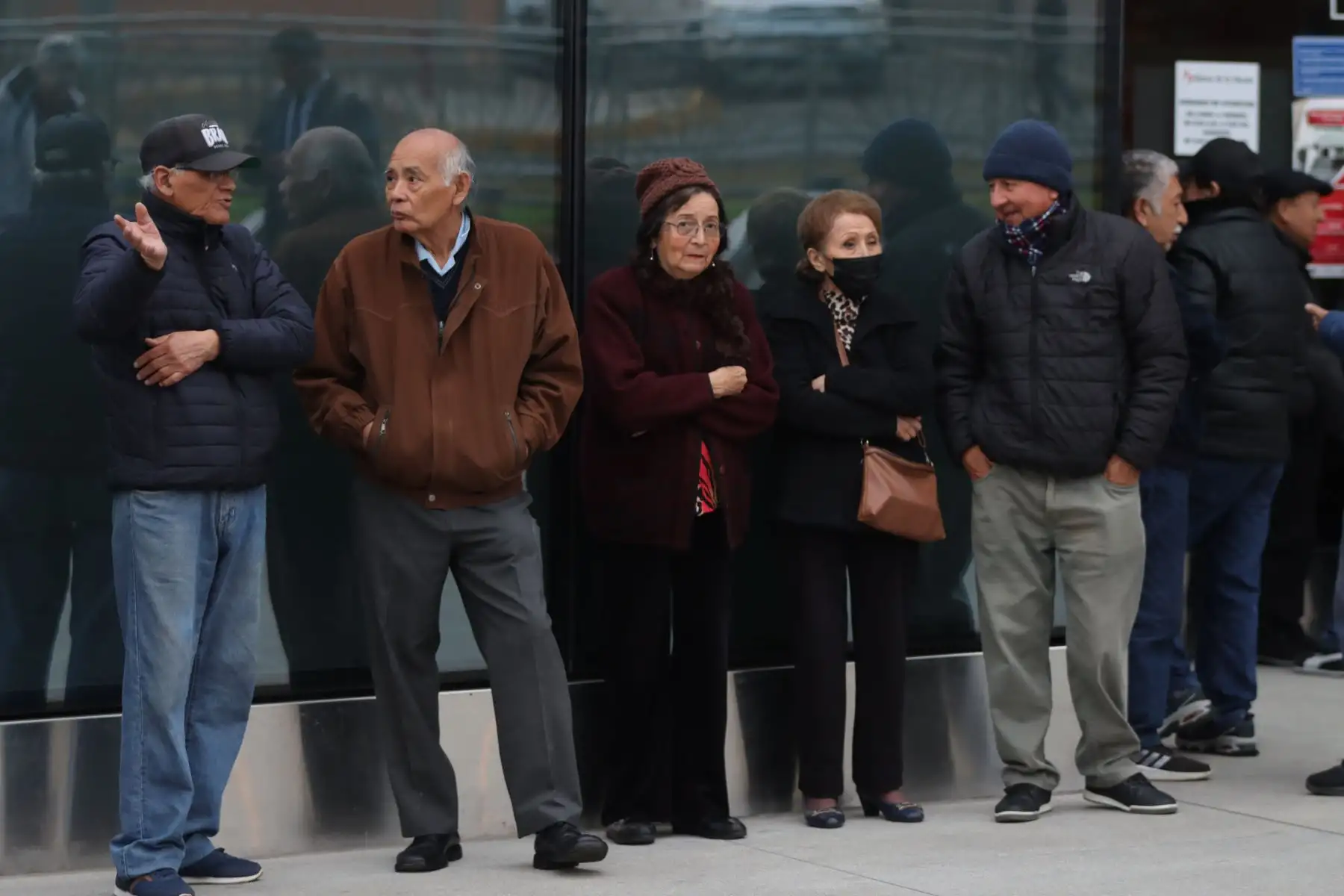 Pago al nuevo grupo del Fonavi, en la sede San Borja del Banco de la Nación.
Foto: ANDINA/ Lino Chipana.