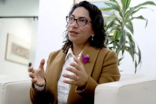 Leslie Urteaga, ministra de Desarrollo e Inclusión Social, hizo anuncios sobre Wasi Mikuna. ANDINA