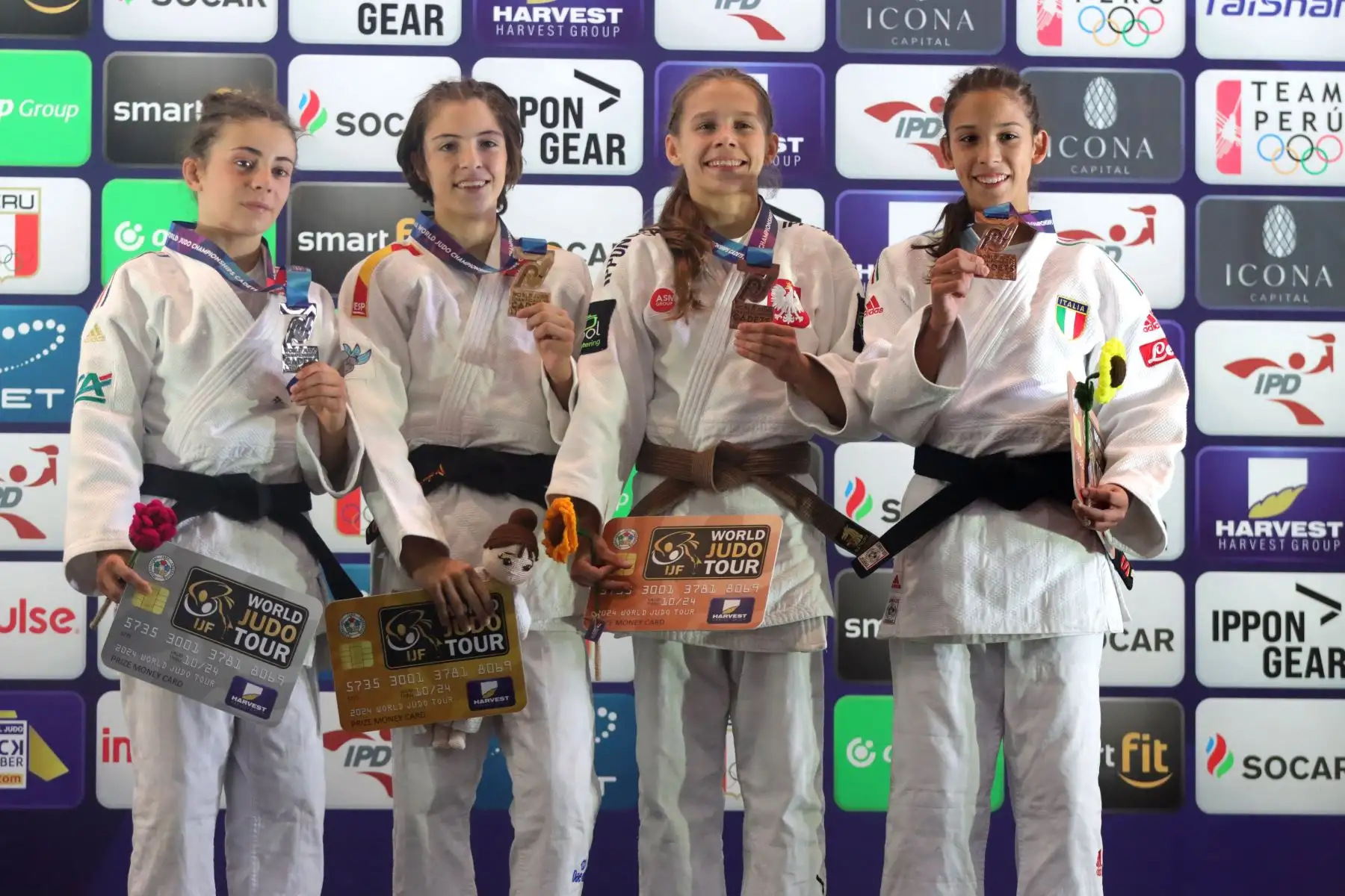 Campeonato Mundial de Judo Lima 2024.
Polideportivo 1 de la VIDENA.


Foto: ANDINA / Lino Chipana.