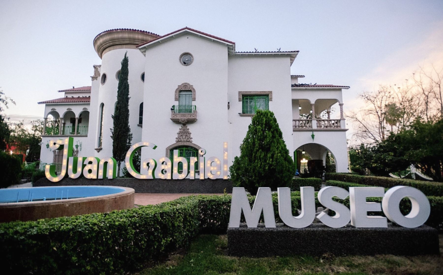 Casa museo del cantante mexicano Juan Gabriel, el Divo de Juárez Foto: ANDINA/Difusión