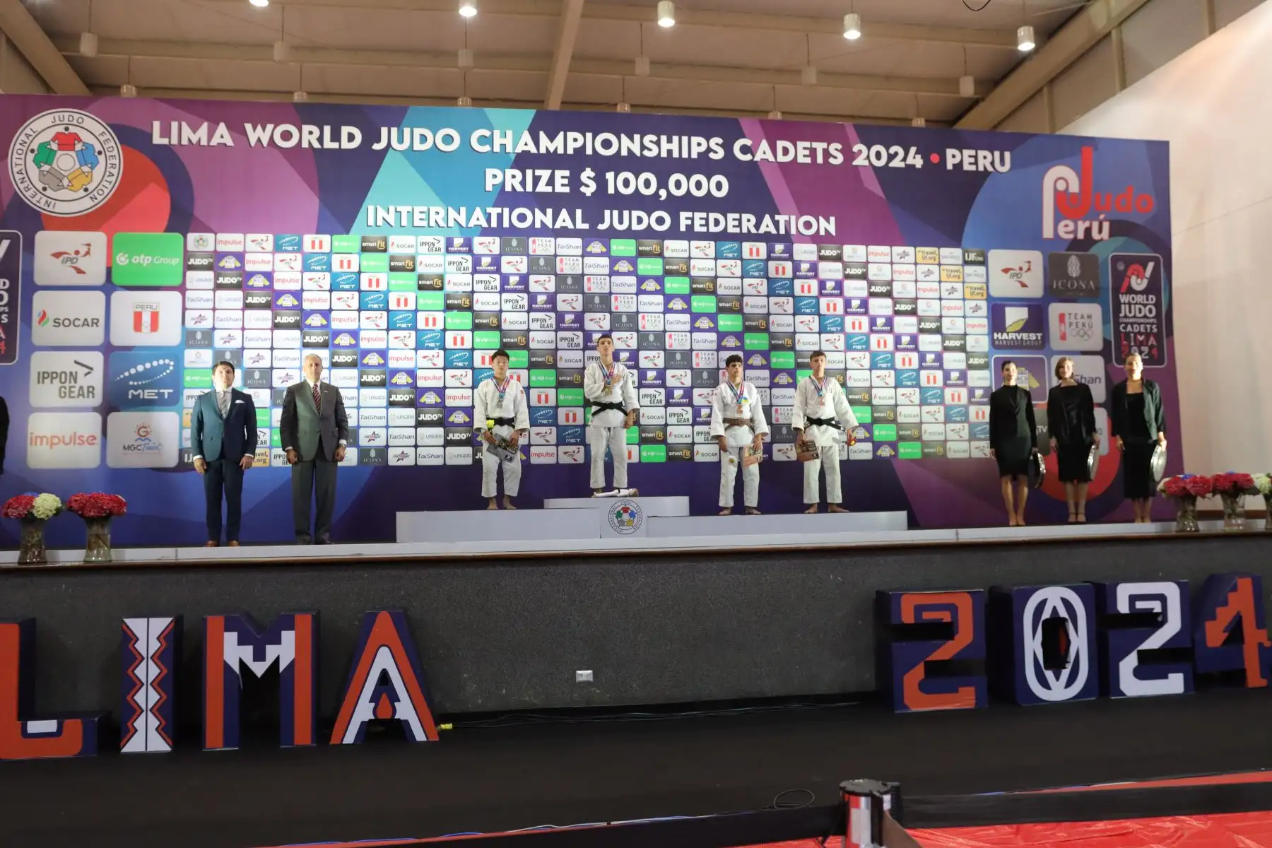 Campeonato Mundial Cadetes de Judo Lima 2024.
Final de varones 55 Kg, Polideportivo 1 de la VIDENA.

Foto: ANDINA / Lino Chipana.