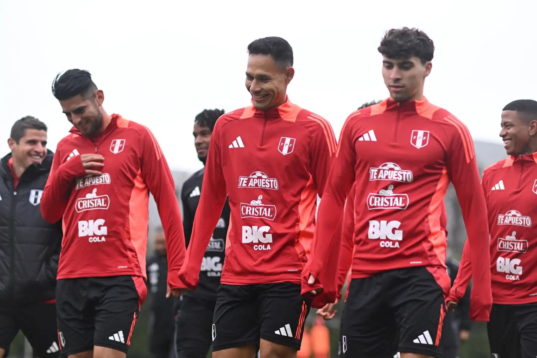 Selección peruana realizó segundo entrenamiento en la Videna de cara al encuentro frente a Colombia el próximo 6 de septiembre

Foto:ANDINA/FPF