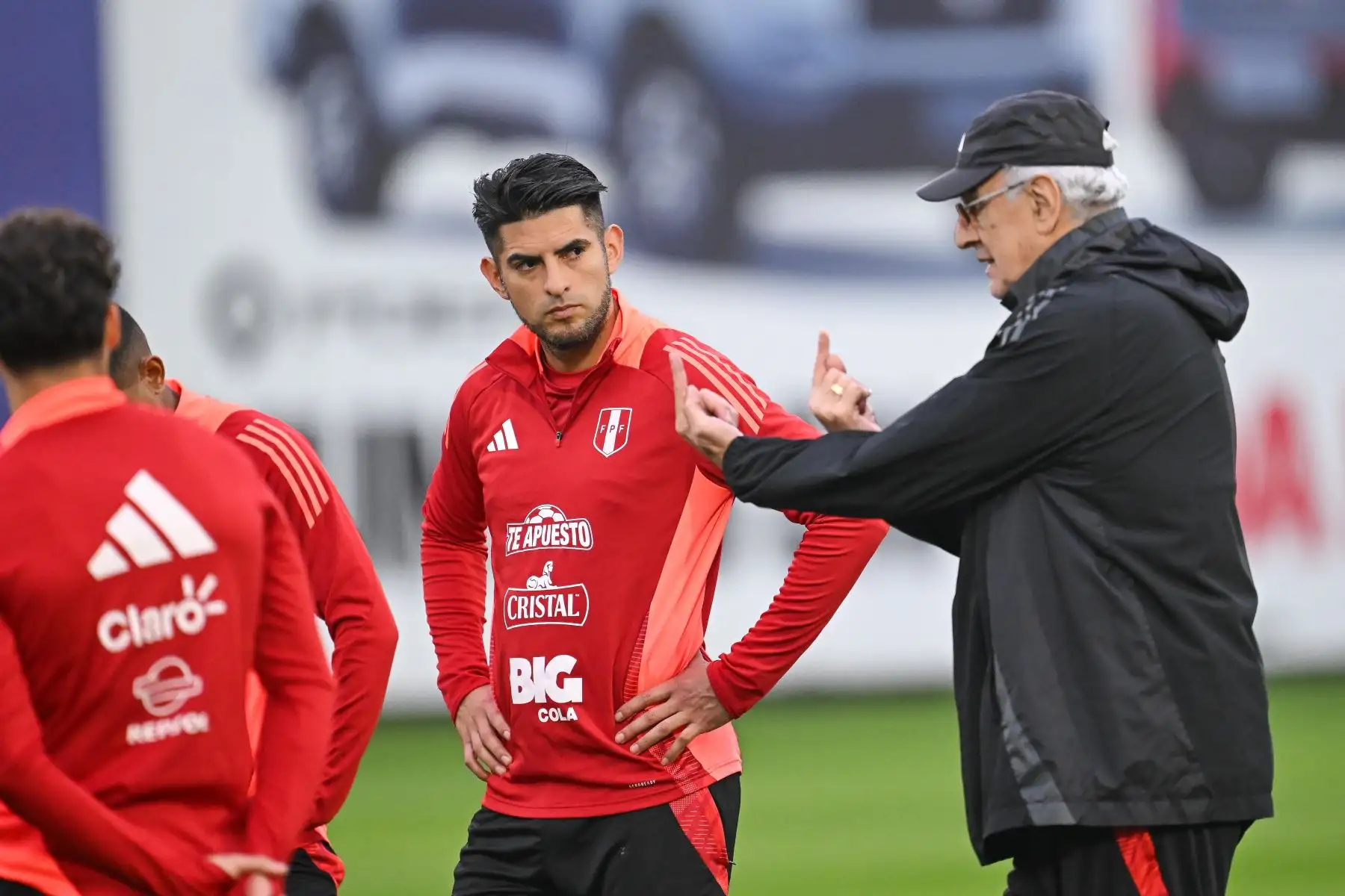 Selección peruana realizó segundo entrenamiento en la Videna de cara al encuentro frente a Colombia el próximo 6 de septiembre

Foto:ANDINA/FPF