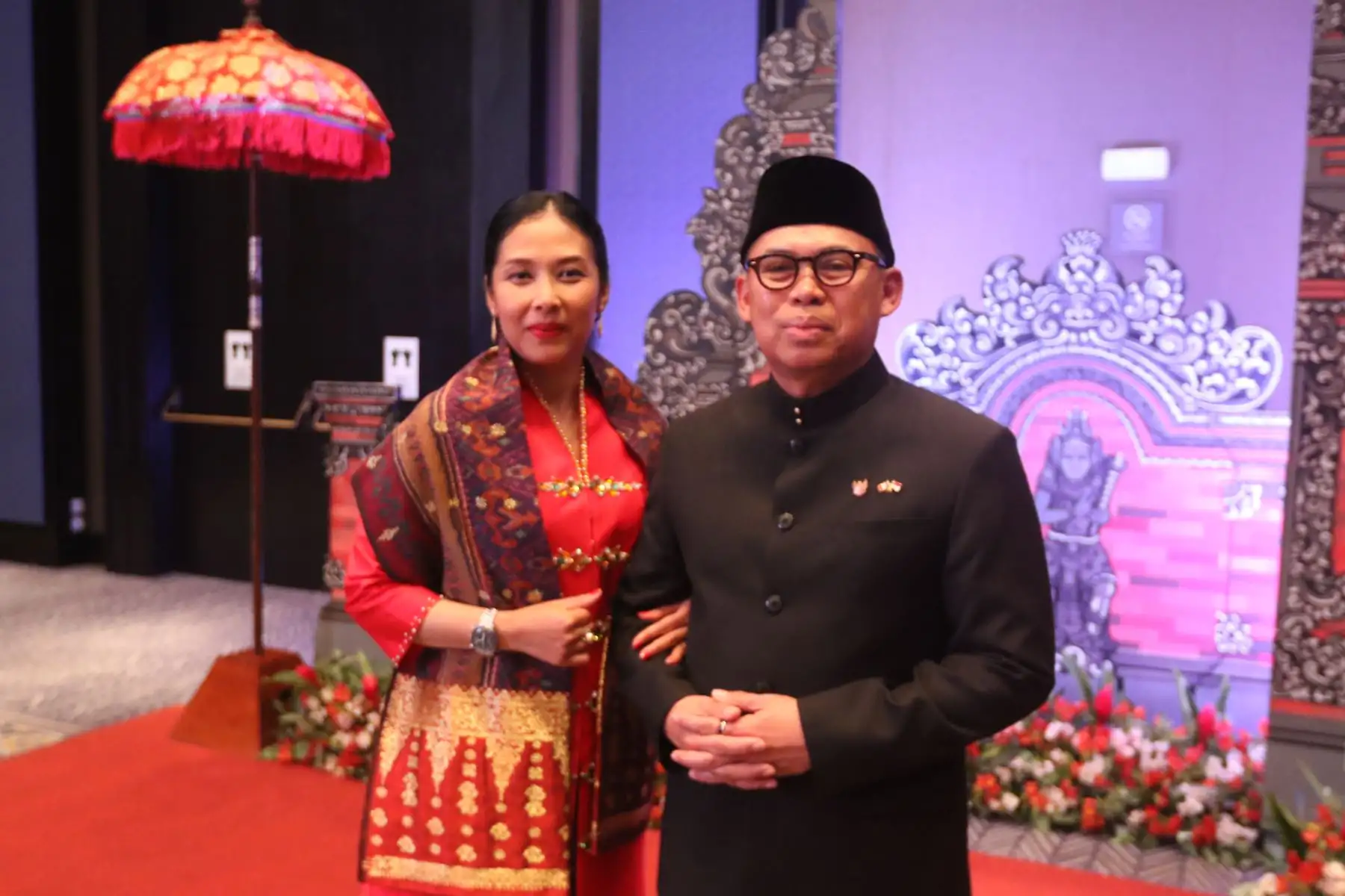 El embajador de Indonesia en Perú, Ricky Suhendar, expresó su agradecimiento a las autoridades peruanas y al público asistente por su constante apoyo en el fortalecimiento de las relaciones bilaterales.
Foto: ANDINA/ Héctor Vinces