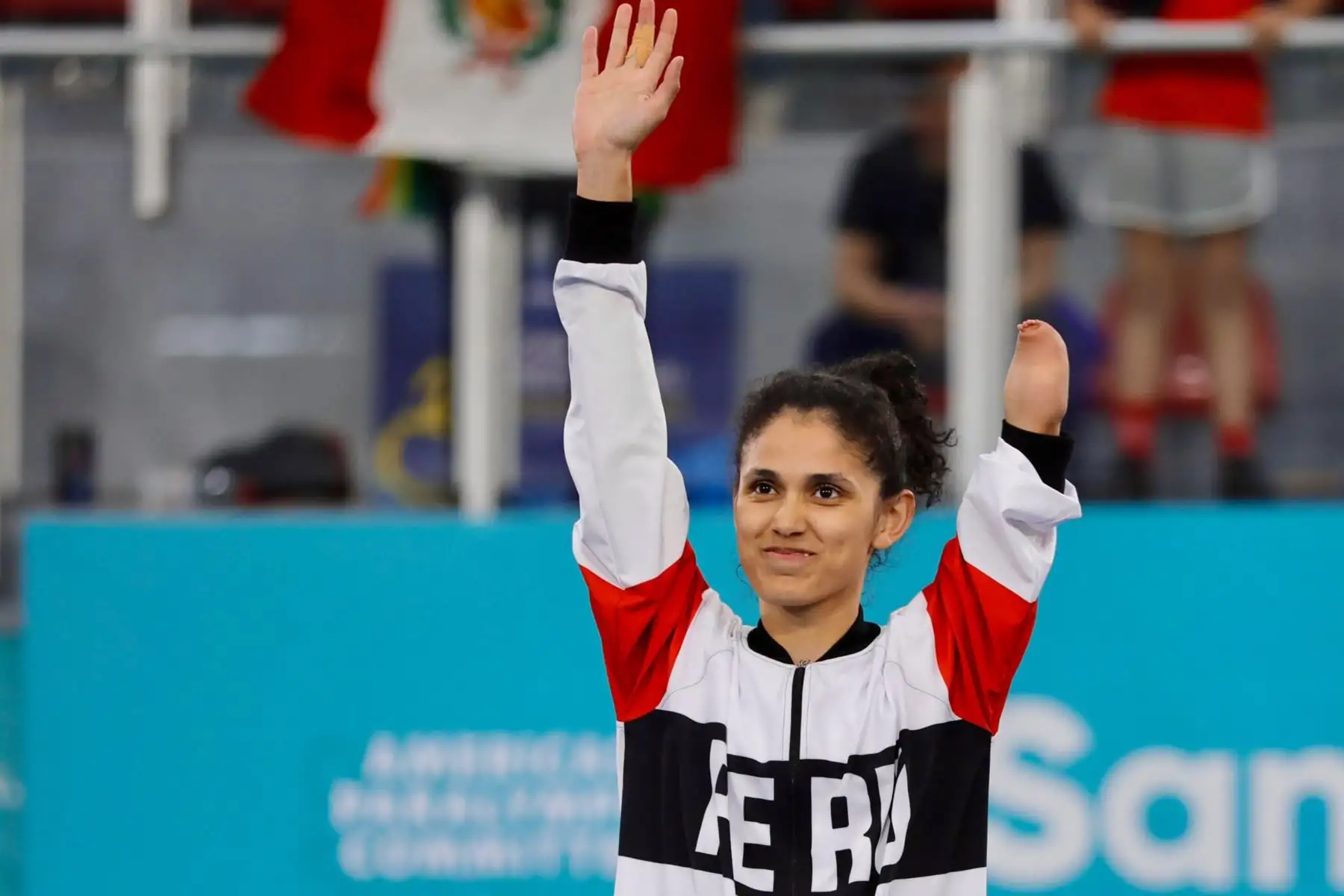 Angélica Espinoza venció a la iraní Maryam Abdollahpour (19-9) en la disciplina de parataekwondo y clasificó a las semifinales de los Juegos Paralímpicos.
Foto: ANDINA/ difusión