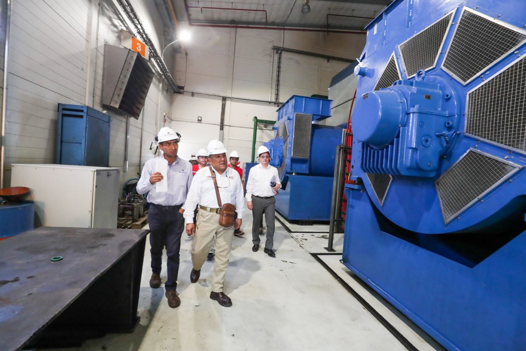 Presidente del Consejo de Ministros, Gustavo Adrianzén, realizó visita inopinada a planta de generación de energía Electro Oriente.