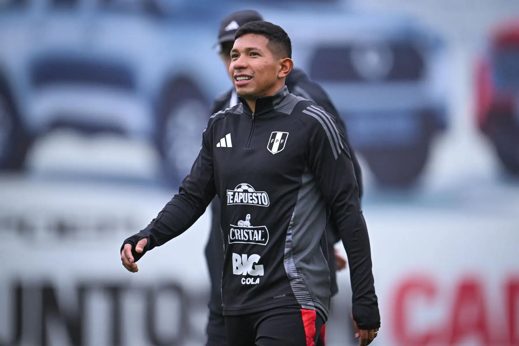 Jugadores de la Selección Peruana de Fútbol, dirigidos por el técnico Jorge Fossati, entrenan en la Villa Deportiva Nacional (Videna), con miras a su próximo partido de eliminatorias al Mundial 2026 contra Colombia el viernes 6 de setiembre. Foto: FPF