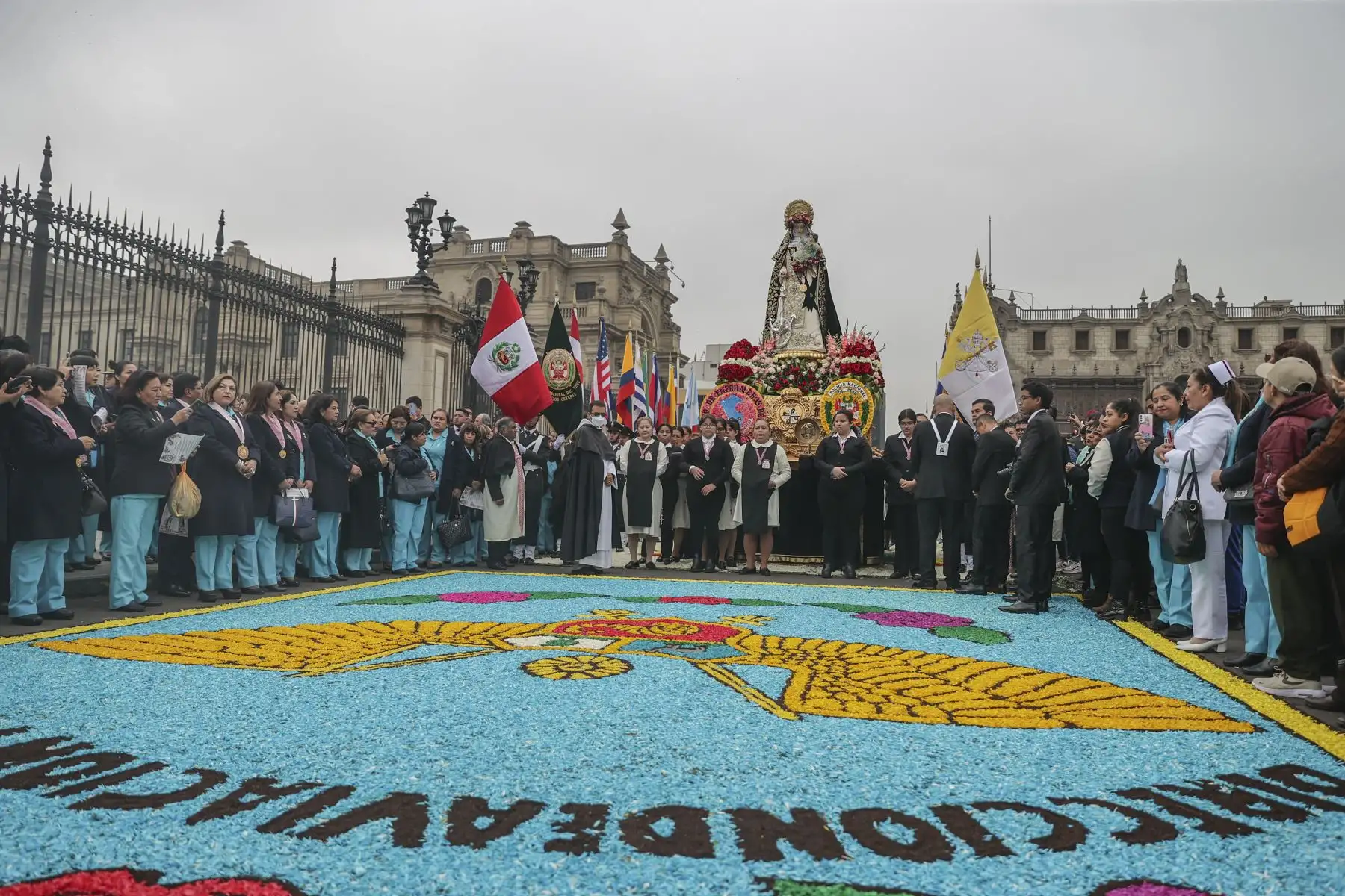 Homenaje a Santa Rosa de Lima en Palacio de Gobierno

Foto: ANDINA/Prensa Presidencia