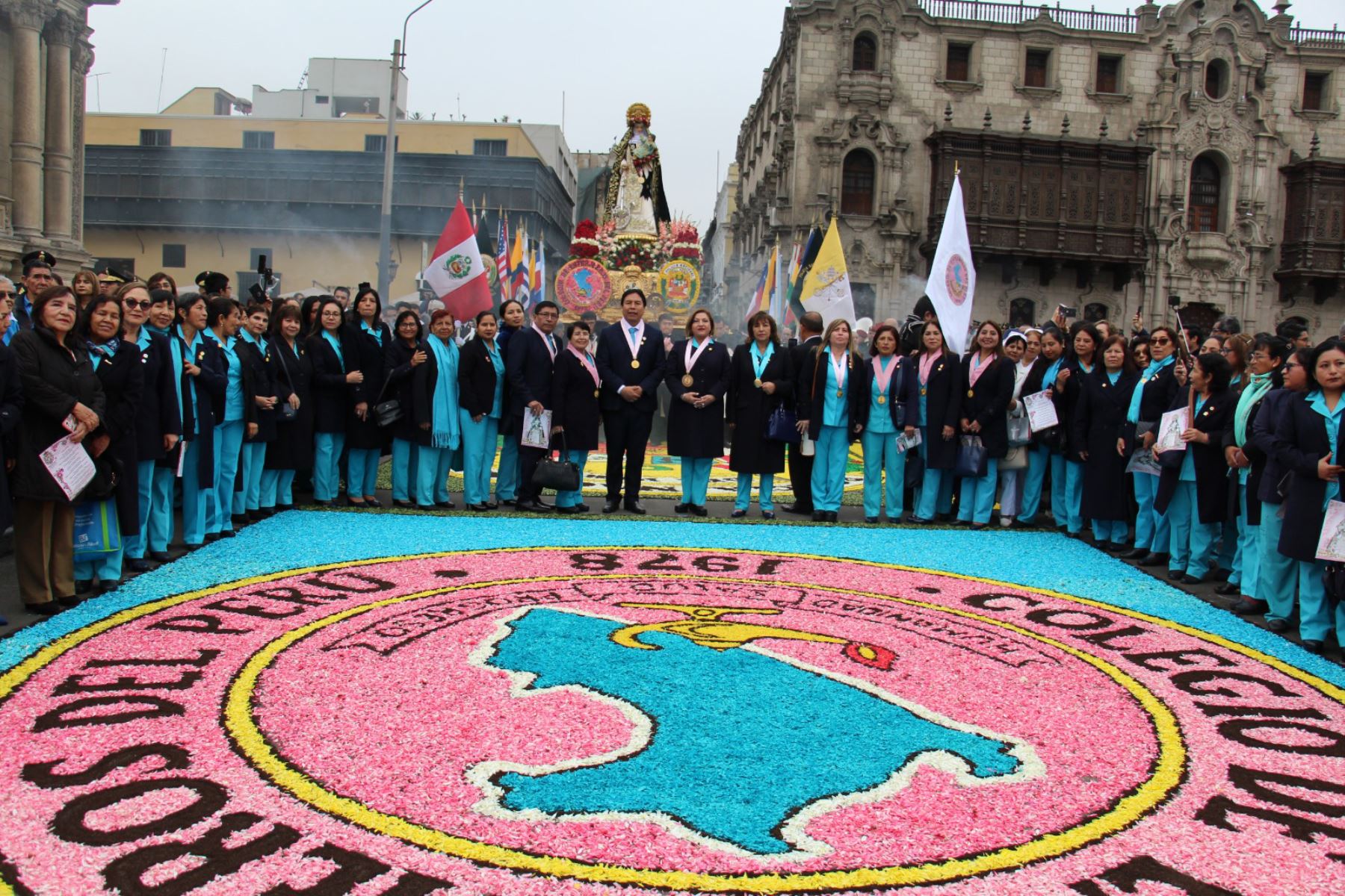 Congreso de la República rinde homenaje a enfermeras en su día. Foto: ANDINA/Difusión