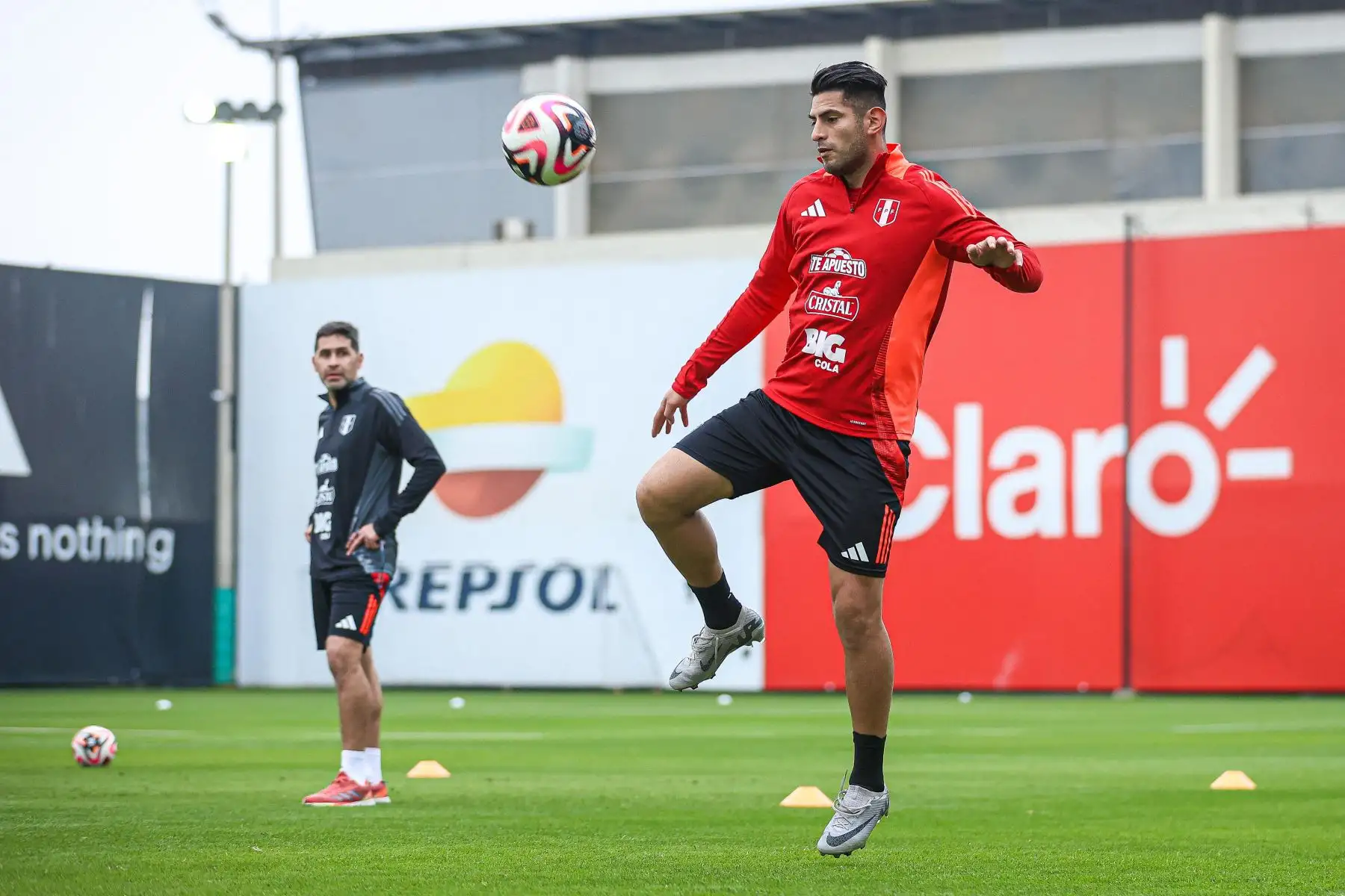 Selección peruana entrena para su próximo partido en las eliminatorias del Mundial 2026. Foto: FPF