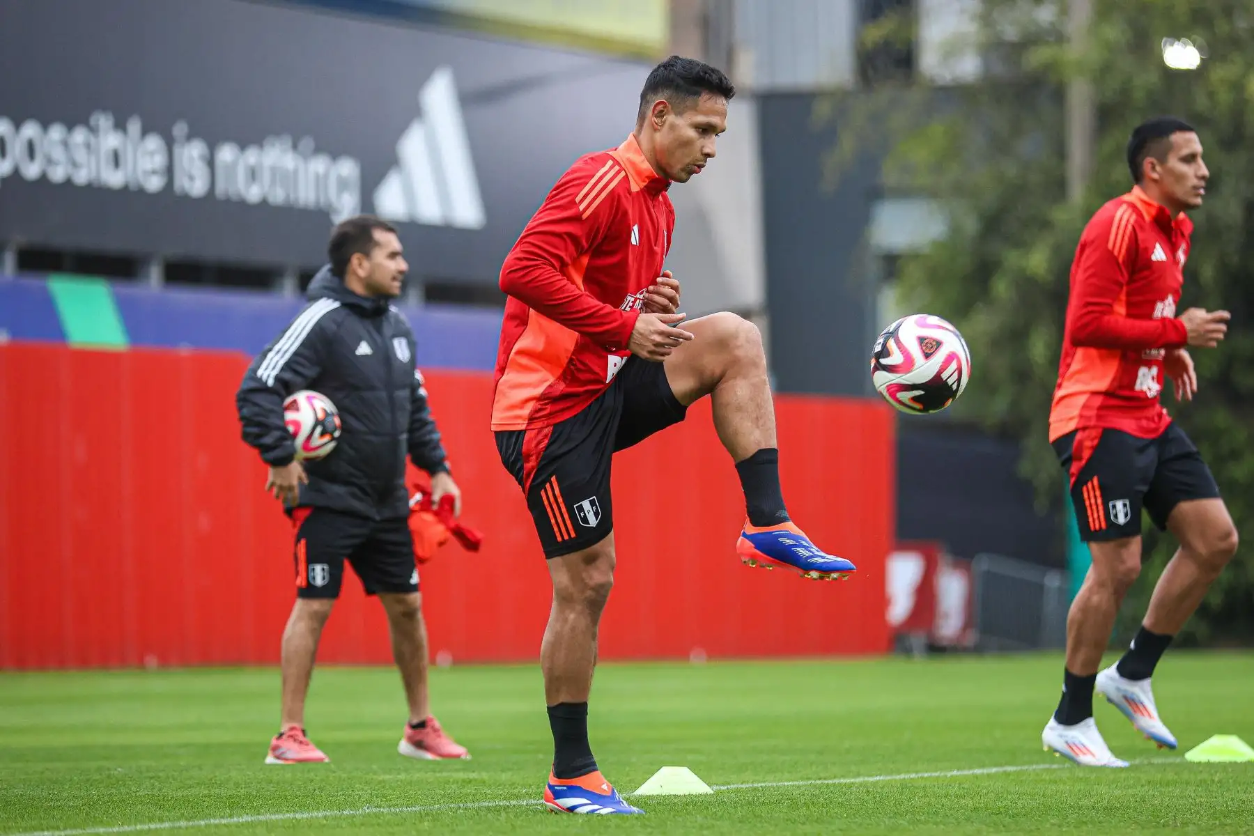 Selección peruana entrena para su próximo partido en las eliminatorias del Mundial 2026. Foto: FPF