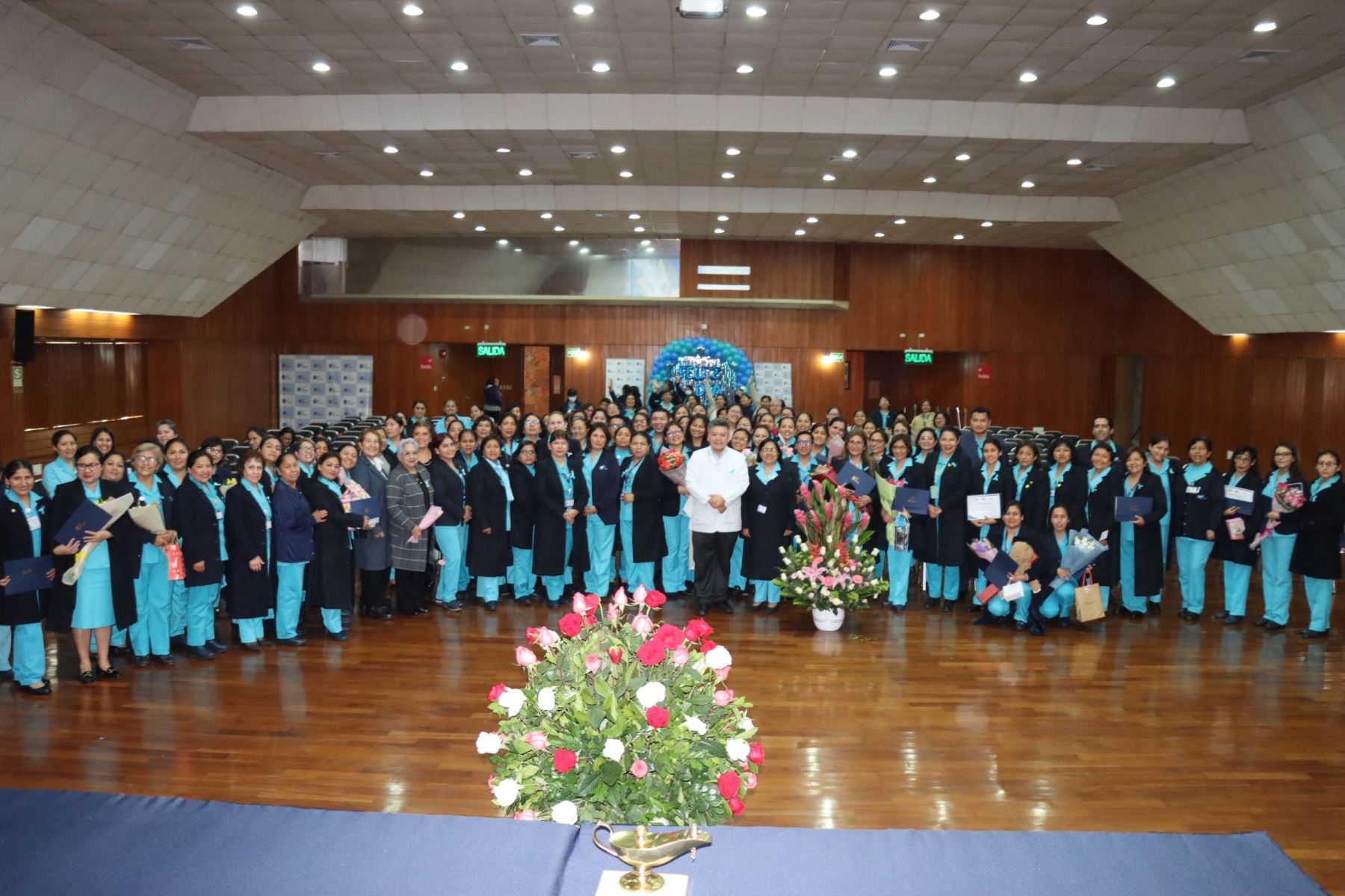 El Instituto Nacional de Enfermedades Neoplásicas (INEN) celebró el Día de la Enfermería Peruana. Foto: ANDINA/Difusión.