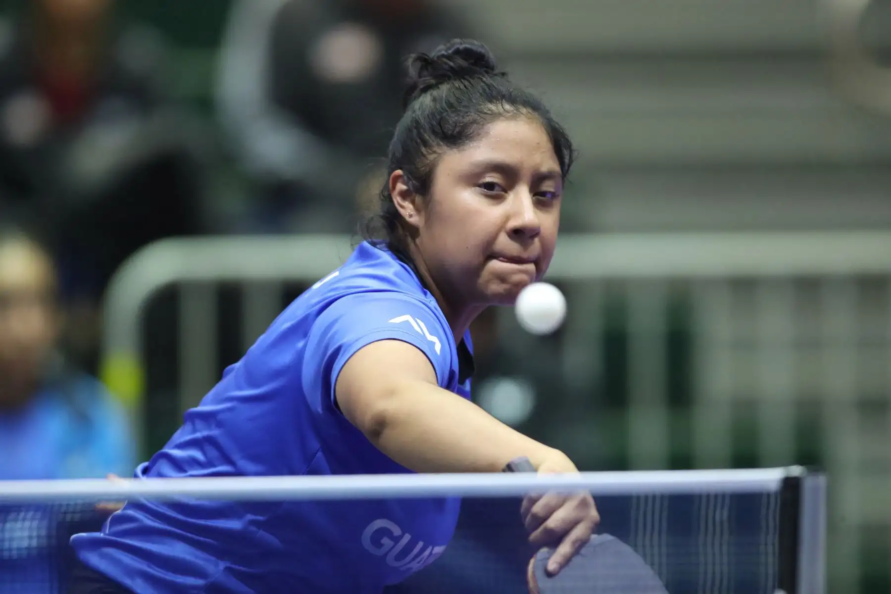 Jenny Cux ( Guatemala).
Los mejores tenismesistas juveniles del continente participan  en el Campeonato Panamericano Juvenil Lima 2024, el cual es clasificatorio al Mundial de la categoría que se realizará en noviembre en Suecia. Foto : ANDINA/ Lino Chipana.
