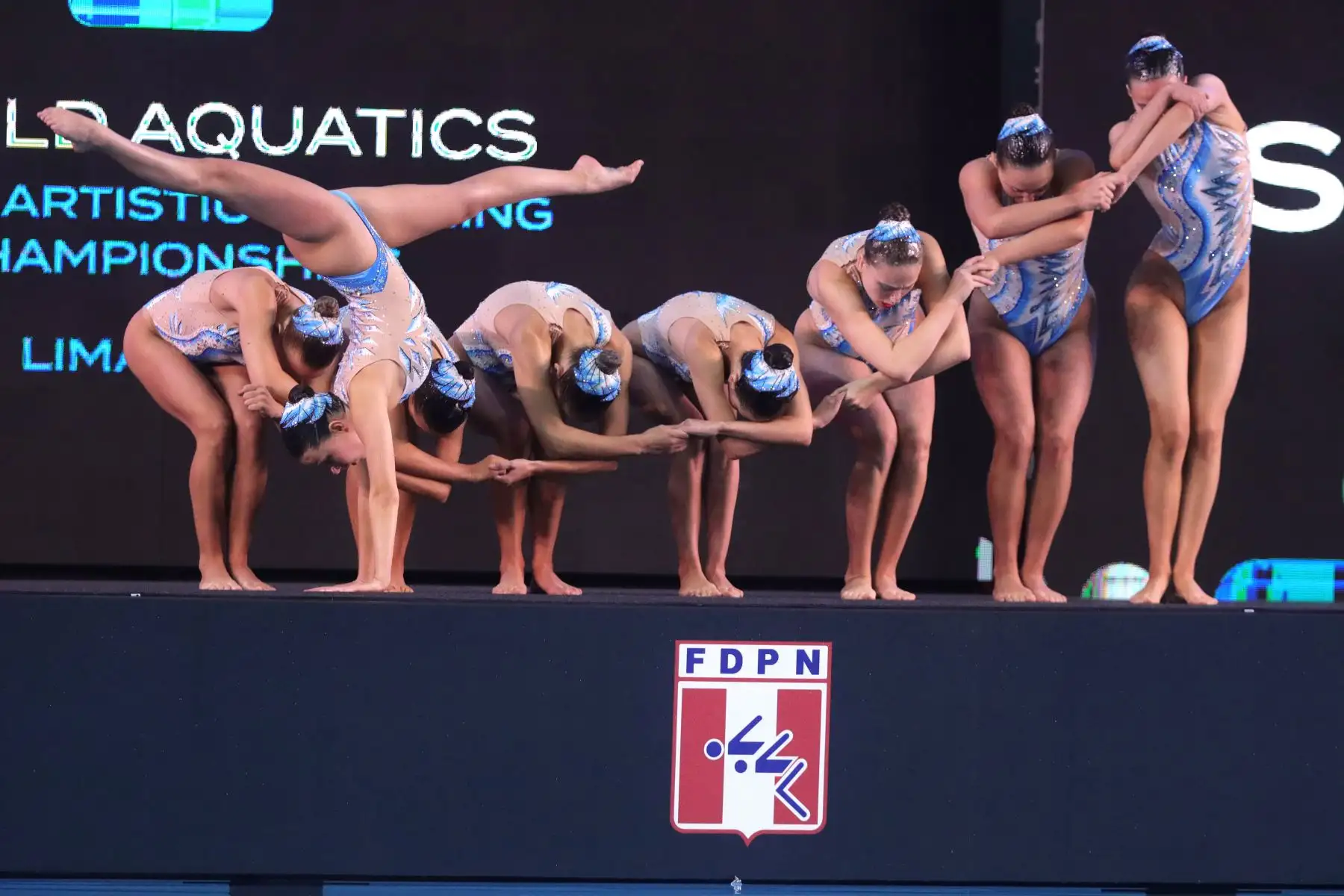 Mundial Junior de Natación Artística Lima 2024, que ha colocado a Perú en el centro de la atención internacional en medio de las múltiples competencias deportivas que se están desarrollando en el país.
Foto: ANDINA / Lino Chipana.