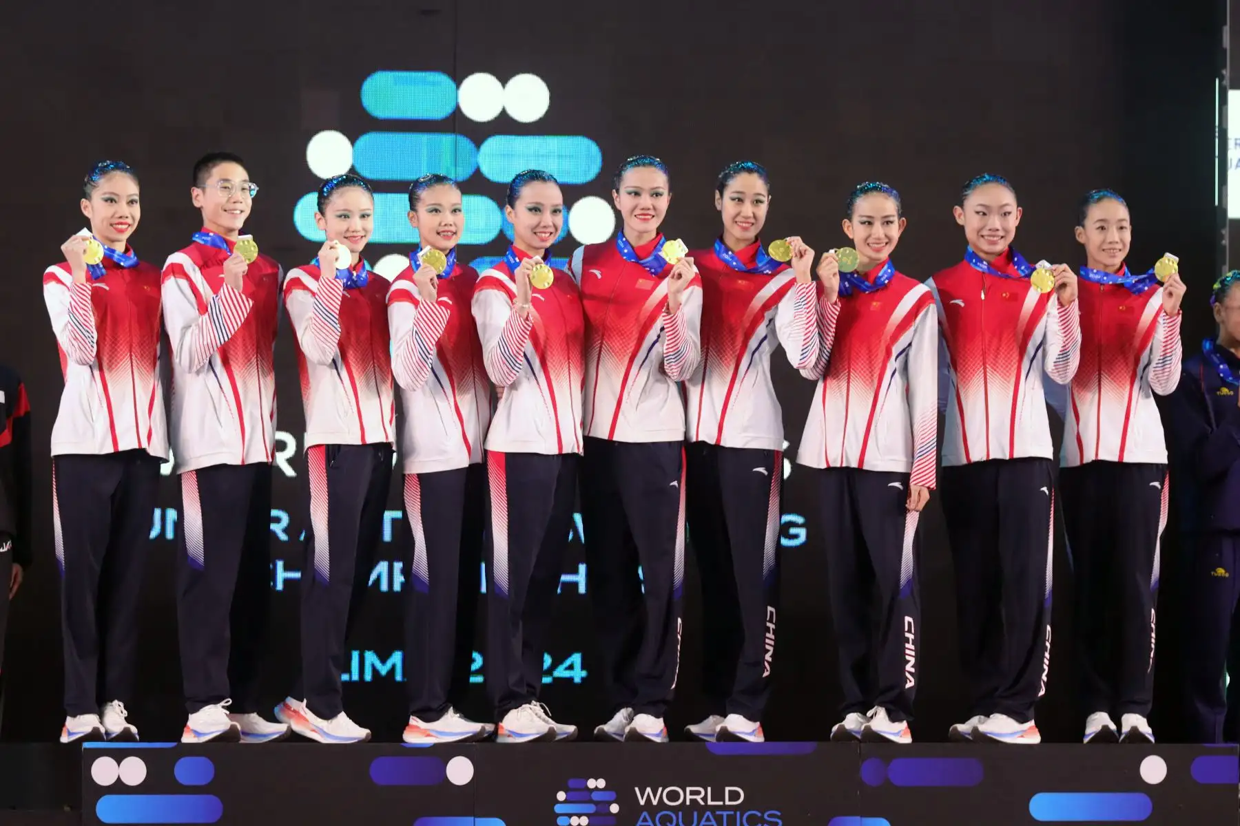 Mundial Junior de Natación Artística Lima 2024, que ha colocado a Perú en el centro de la atención internacional en medio de las múltiples competencias deportivas que se están desarrollando en el país.
Foto: ANDINA / Lino Chipana.