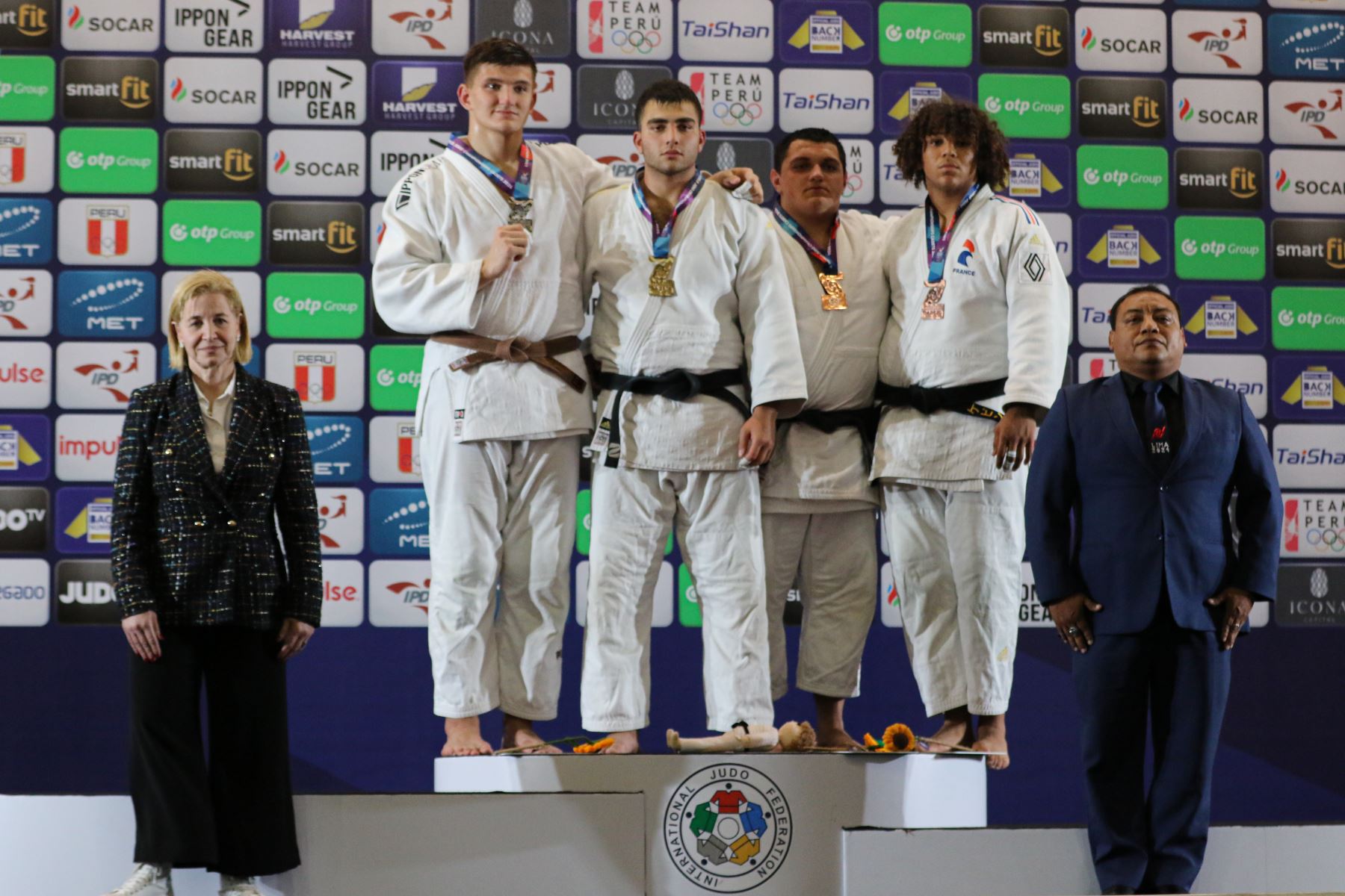 Los mejores exponentes jóvenes del judo expusieron sus mejores argumentos sobre el tatami de la Videna