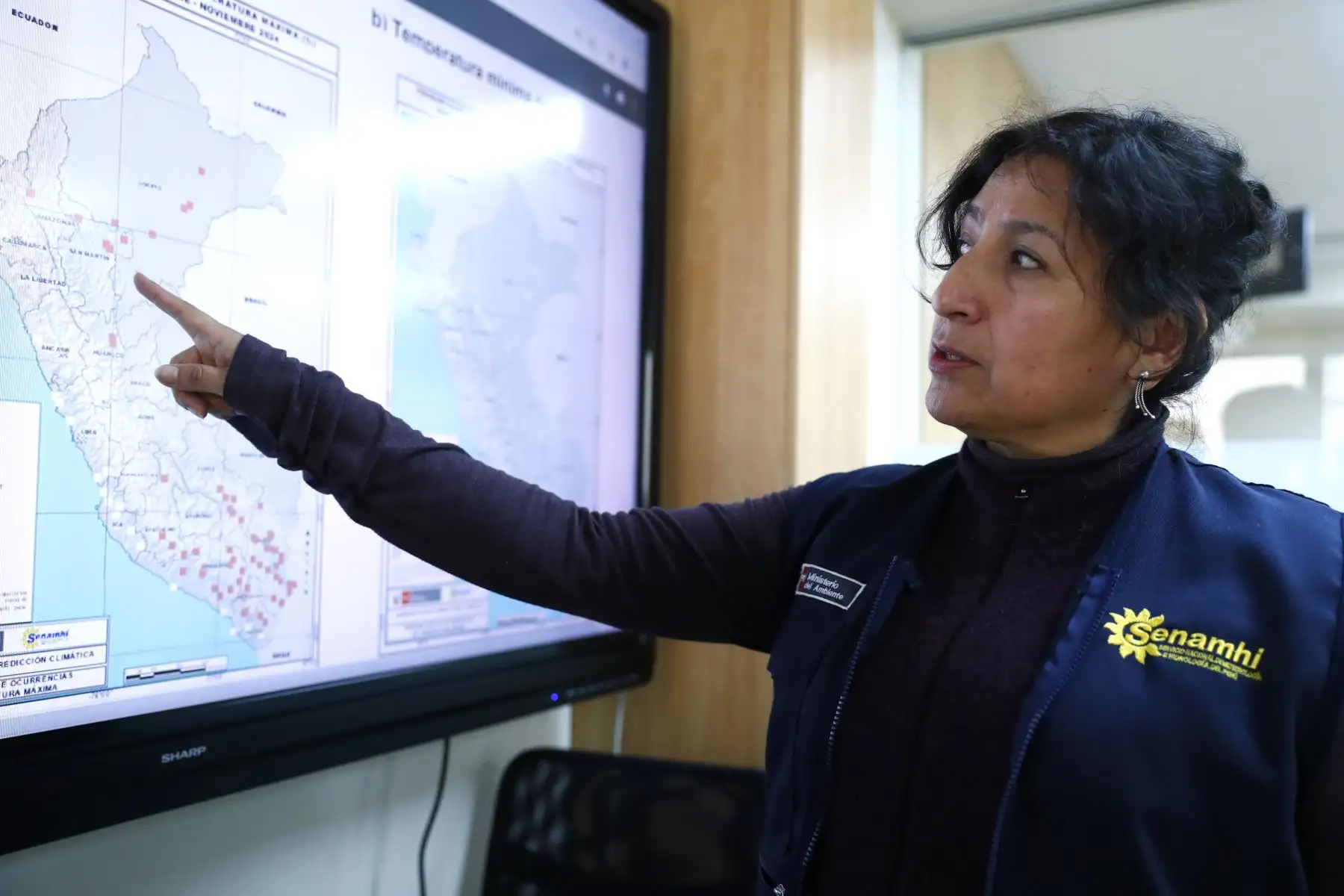 ANDINA/Daniel Bracamonte. El Senamhi informó sobre la inminencia de la presencia del fenómeno La Niña en el Perú dado que se están dando las condiciones como la temperatura fría del mar