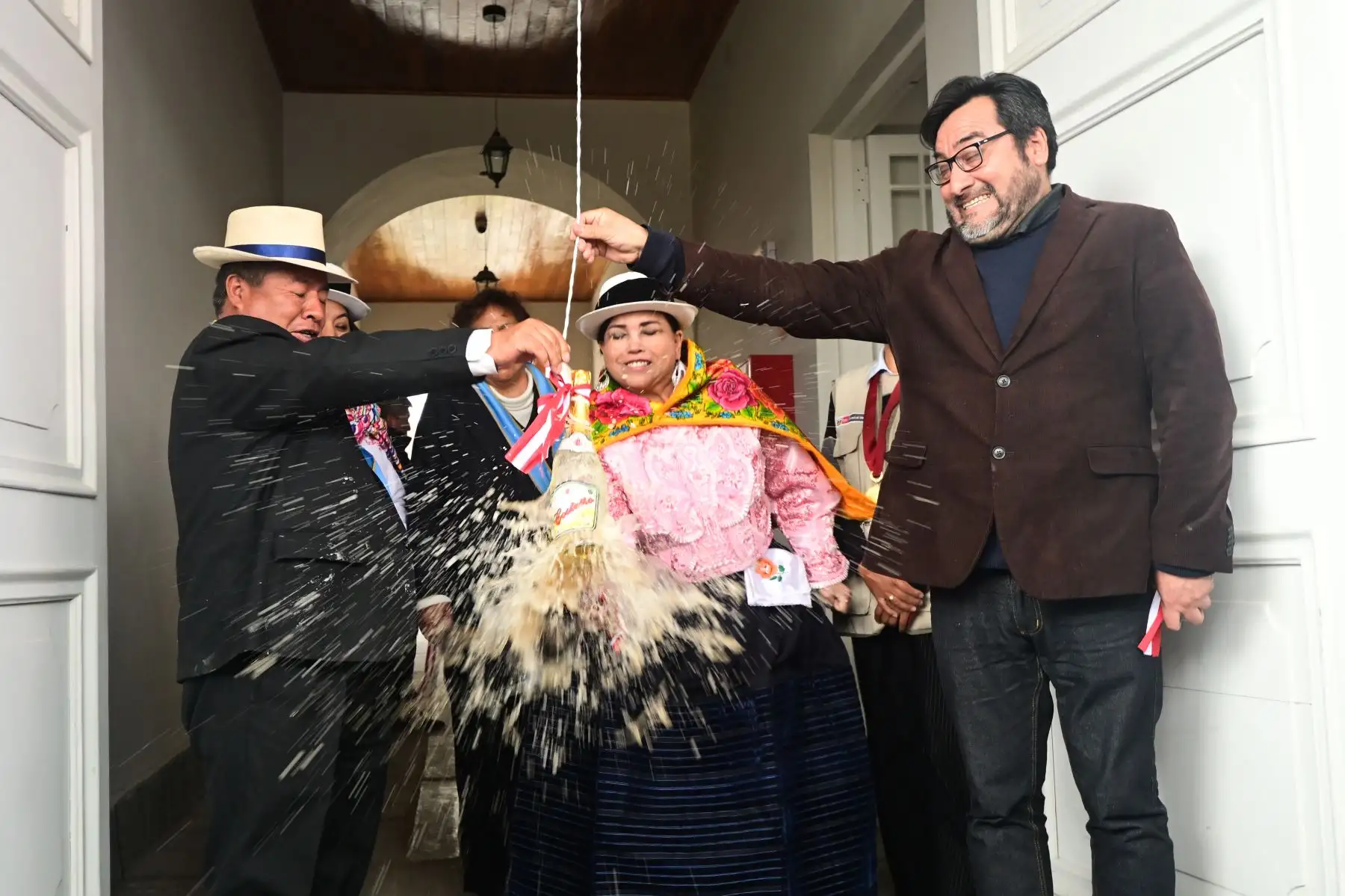 “También se han restaurado los ambientes interiores ubicados en el primer nivel y se efectuaron mejoras en los espacios del segundo piso, que serán usados como una sala de lectura y una biblioteca”, añadió la ministra Galdo Marín. Foto: ANDINA/Difusión