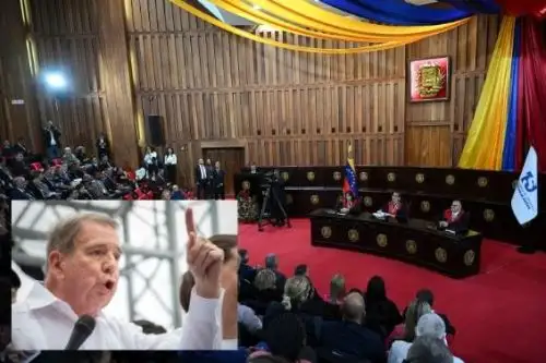 La Justicia de Venezuela emitió la orden de captura contra González Urrutia menos de una hora después de que lo solicitara la Fiscalía. Foto: AFP