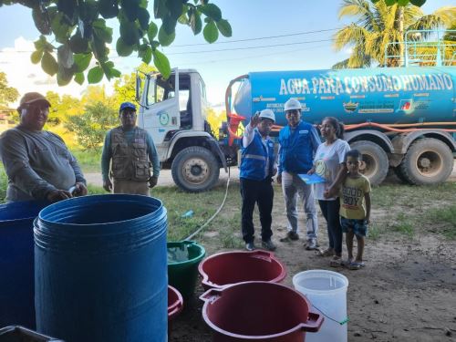 Las poblaciones más pobres son las más afectadas por el déficit hídrico que impacta en el abastecimiento de agua potable. ANDINA/Difusión