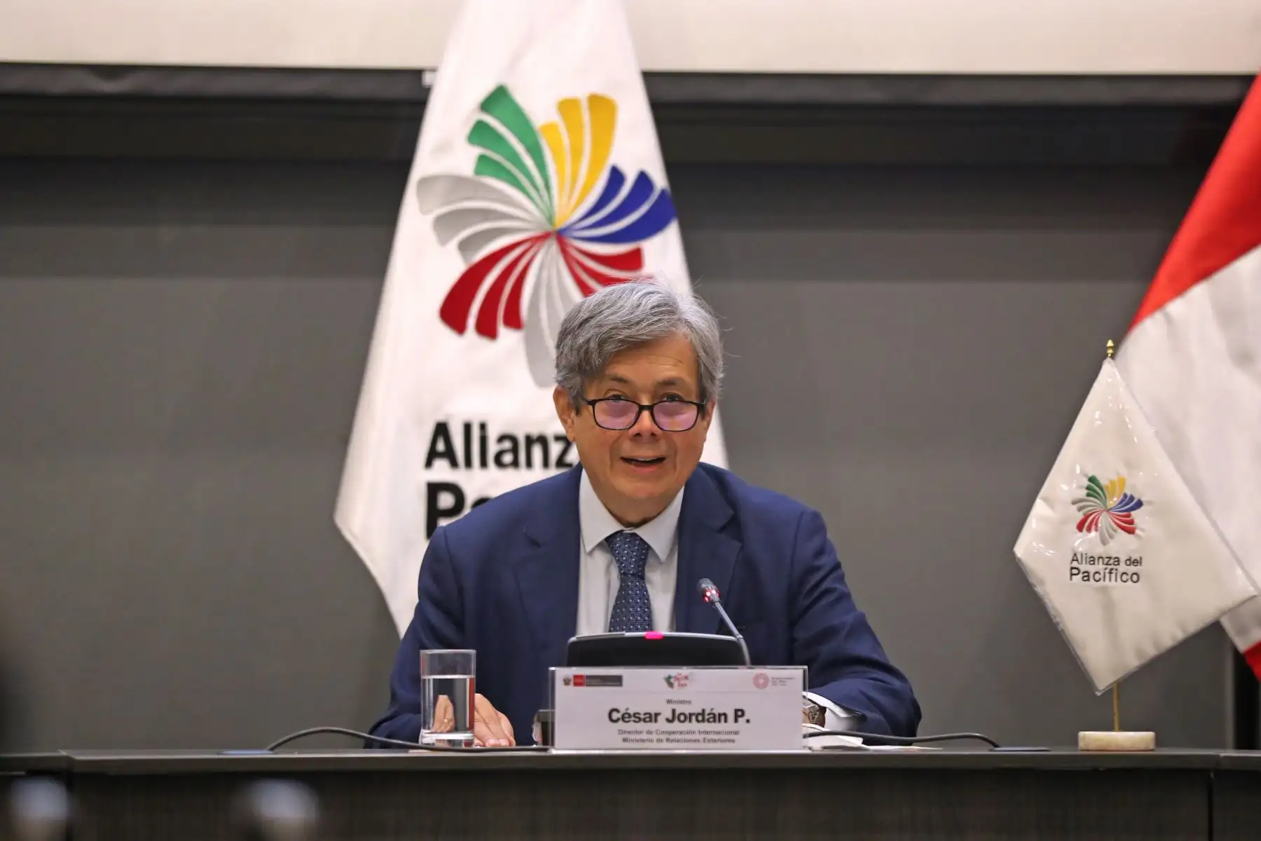 El Programa Nacional de  Becas y Crédito Educativo (PRONABEC) y el Ministerio de Relaciones Exteriores dan la bienvenida a los ganadores de la Beca Alianza del Pacífico, estudiantes procedentes de países como Chile, México y Colombia. Foto: ANDINA / Lino Chipana