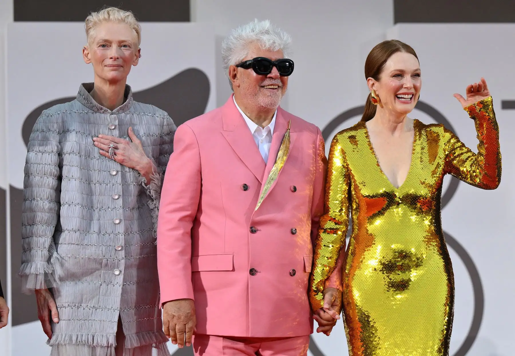 La película, protagonizada por la estadounidense Julianne Moore y la británica Tilda Swinton, ha sido muy bien recibida en Venecia y encabeza las quinielas de los críticos que asisten a la 81 edición del festival. Foto: EFE