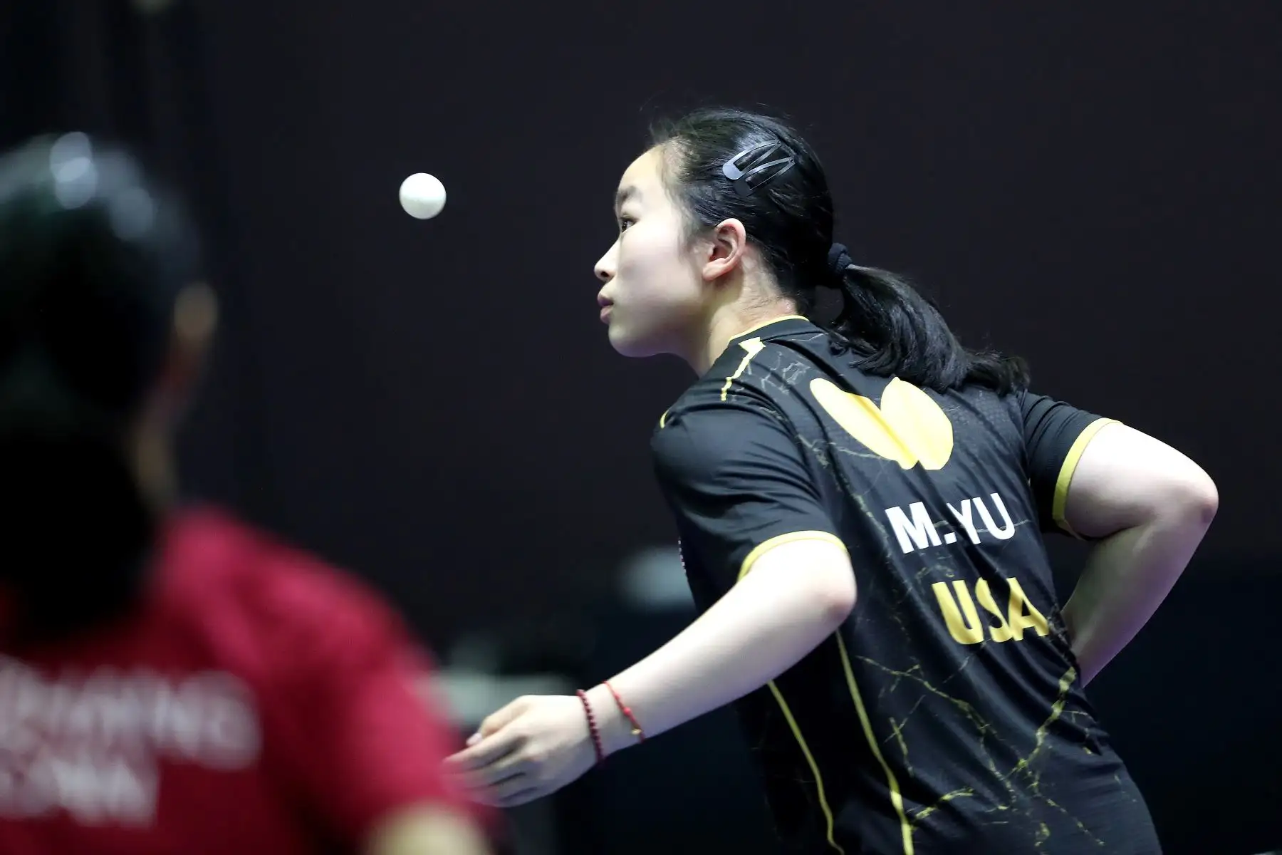 Mady Yu ( Estados Unidos).
Los mejores tenismesistas juveniles del continente participan  en el Campeonato Panamericano Juvenil Lima 2024, el cual es clasificatorio al Mundial de la categoría que se realizará en noviembre en Suecia.
Foto : ANDINA/ Lino Chipana.