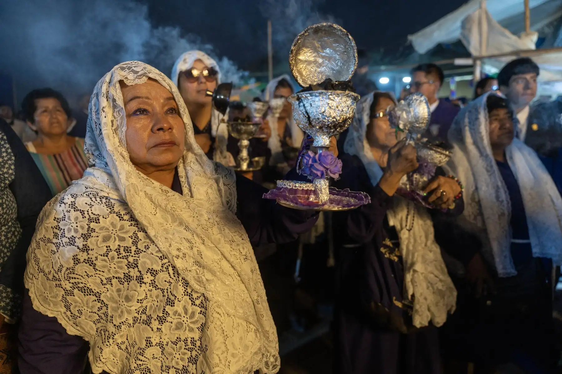 El agotador peregrinaje lo realizan por cumplir alguna promesa hecha a la Virgen del Rosario de Yauca y agradecerle por los favores concedidos. Foto: ANDINA/Genry Bautista