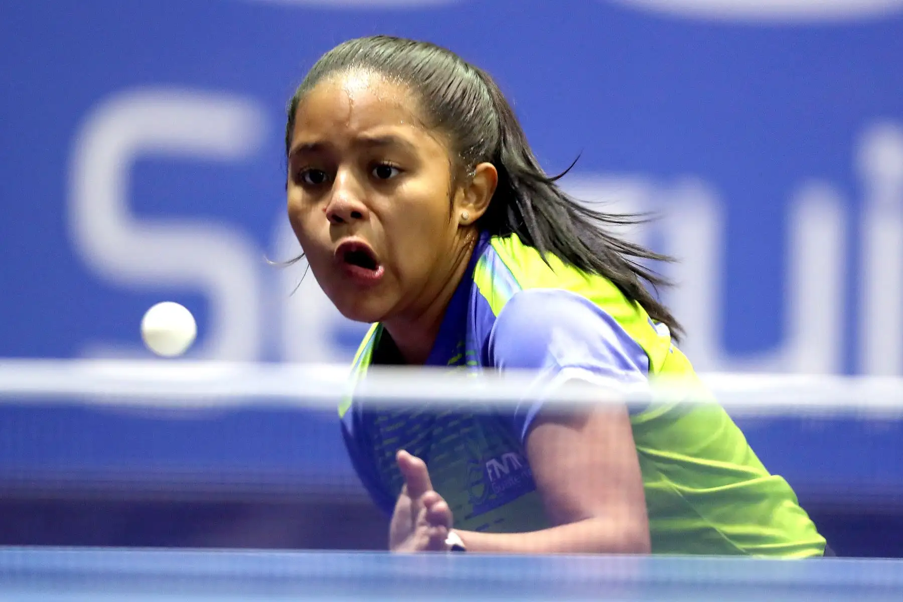 Marta Salazar ( Guatemala )
Los mejores tenismesistas juveniles del continente participan  en el Campeonato Panamericano Juvenil Lima 2024, el cual es clasificatorio al Mundial de la categoría que se realizará en noviembre en Suecia.
Foto : ANDINA/ Lino Chipana.