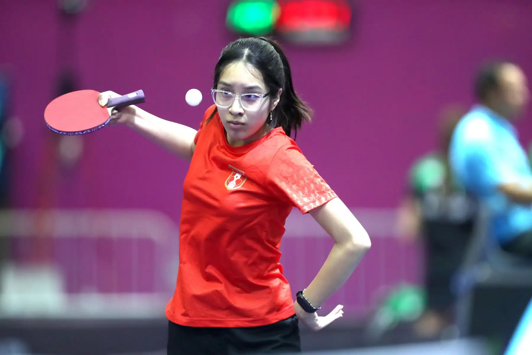 Erika Yamanaka ( Perú).
Los mejores tenismesistas juveniles del continente participan  en el Campeonato Panamericano Juvenil Lima 2024, el cual es clasificatorio al Mundial de la categoría que se realizará en noviembre en Suecia.
Foto : ANDINA/ Lino Chipana.